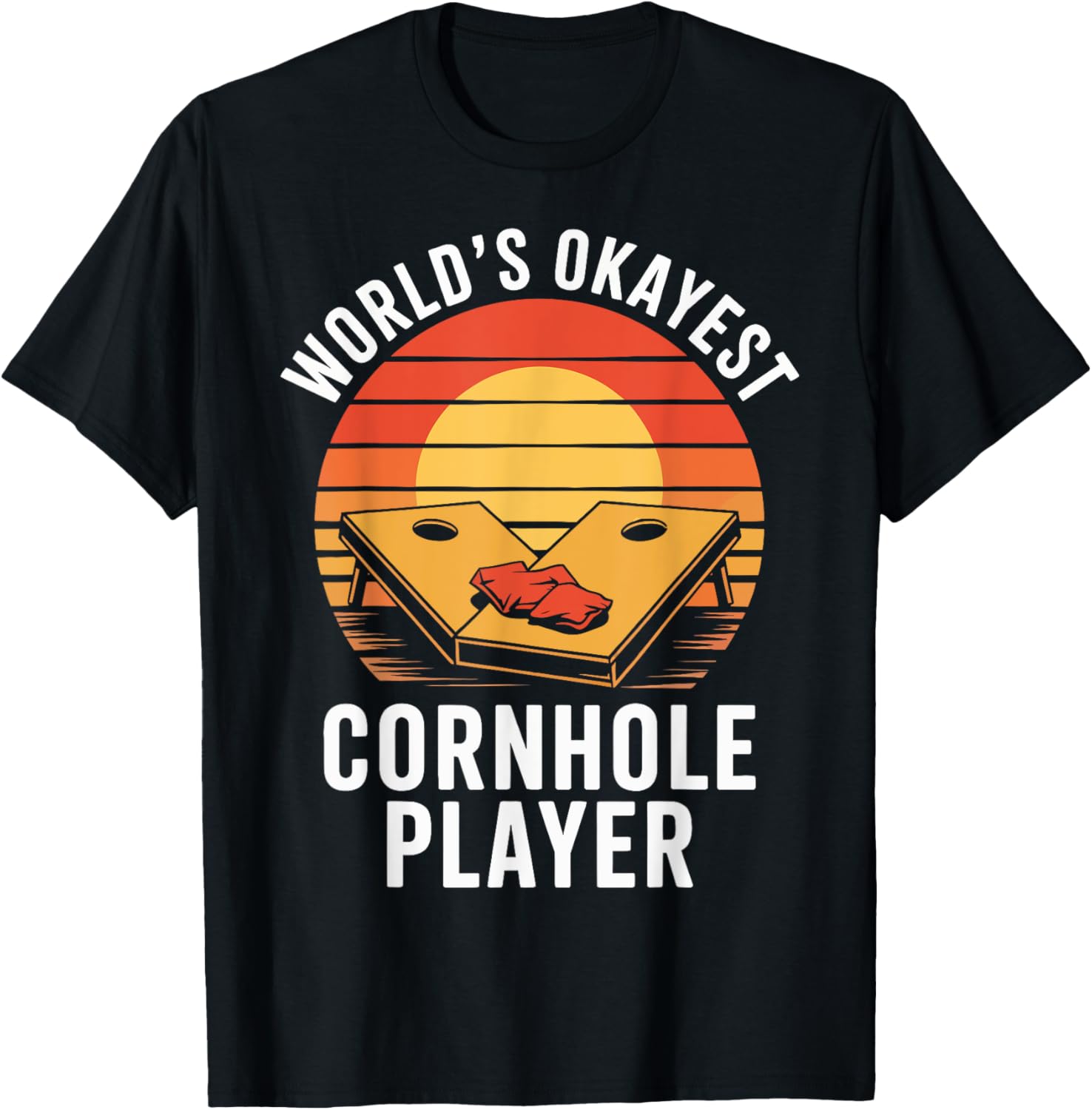 Worlds Okayest Cornhole Player