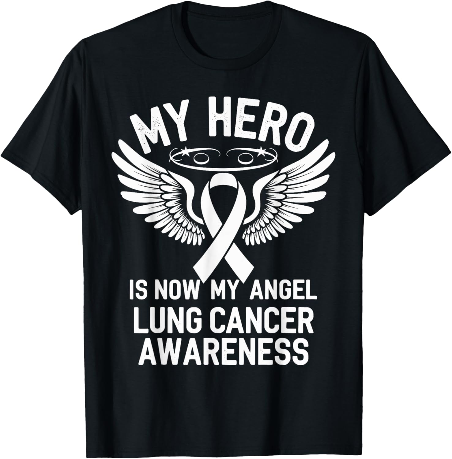 My Hero Is Now My Angel Lung Cancer Awareness