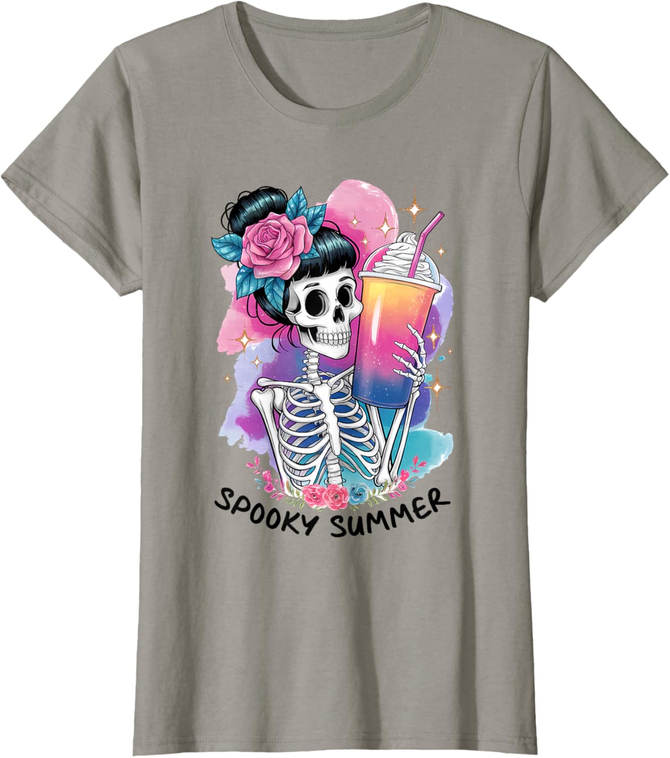 Halloween Spooky Summer Skeleton Pumpkin Spice