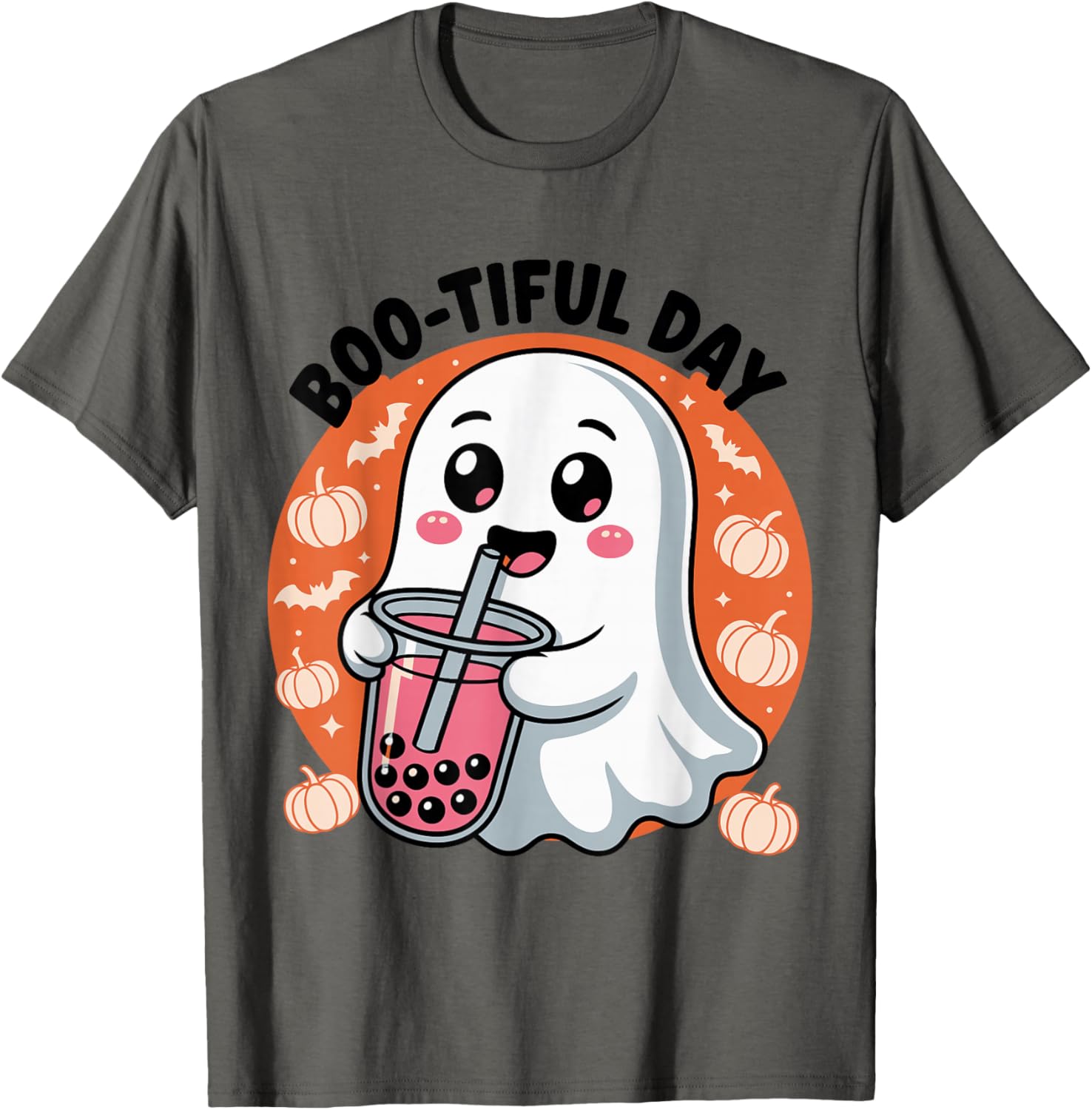 Halloween Bubble Tea Ghost