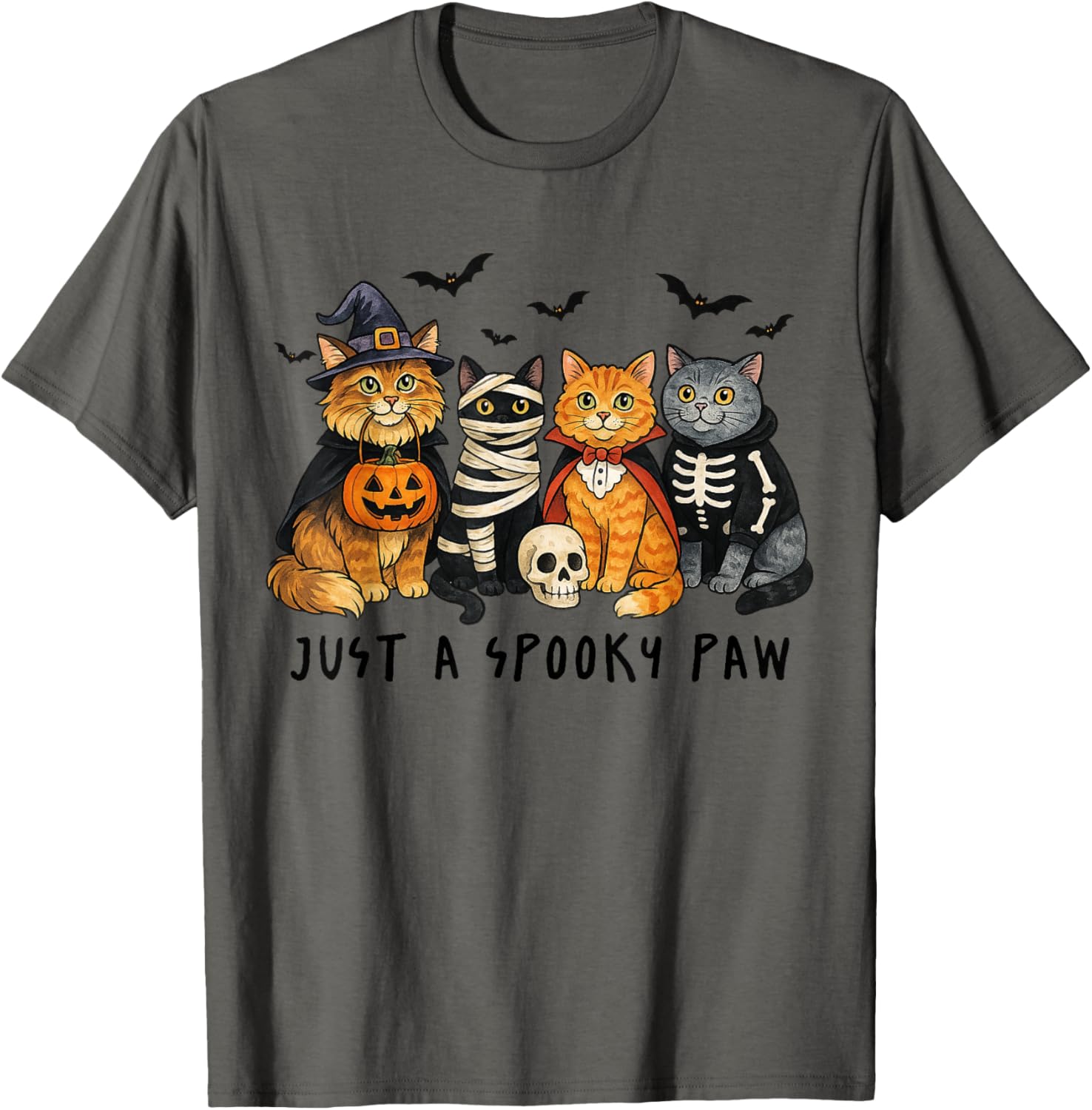 Halloween Cats Just a Spooky Paw