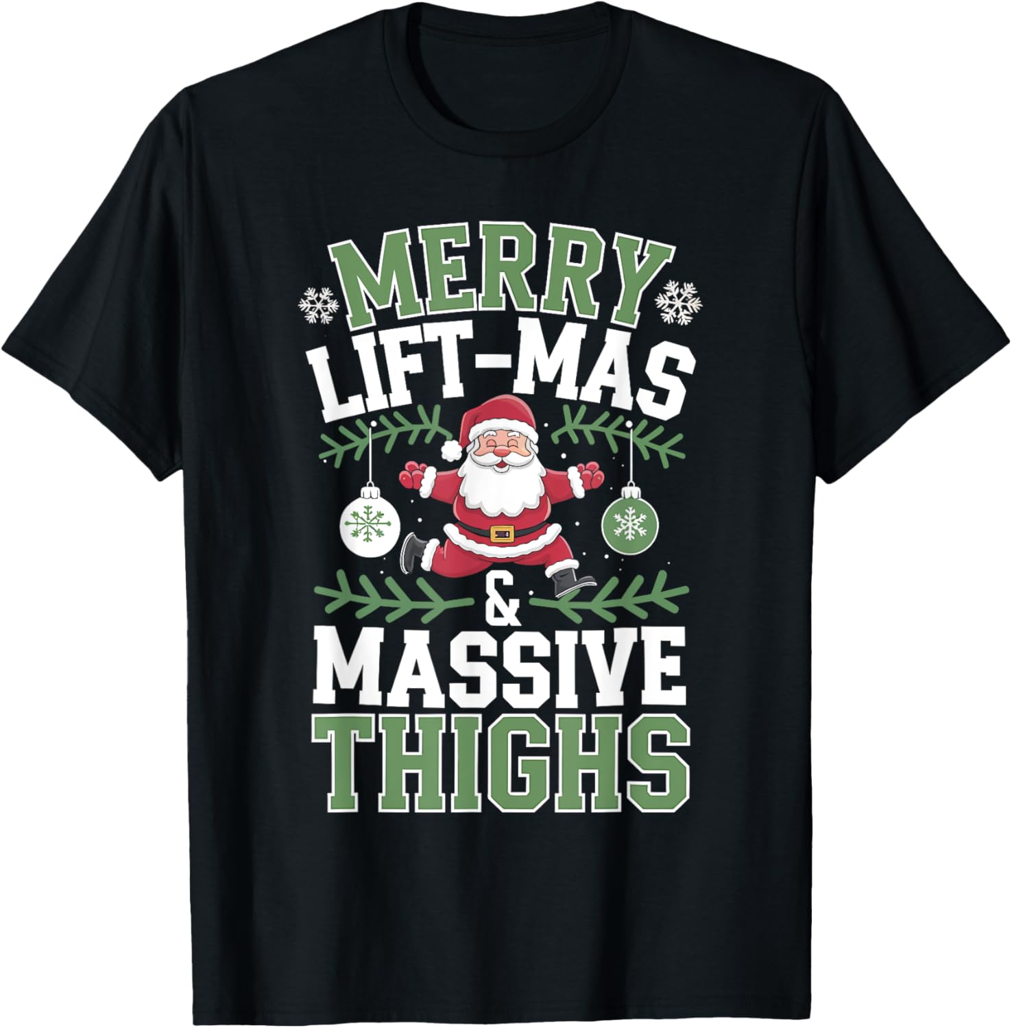 Merry Liftmas & Massive Thighs Gym Christmas