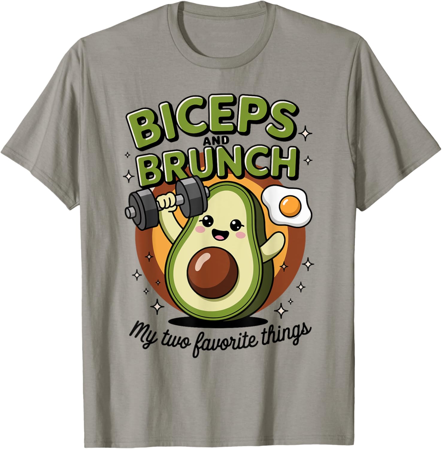 Gym Workout Biceps and Brunch