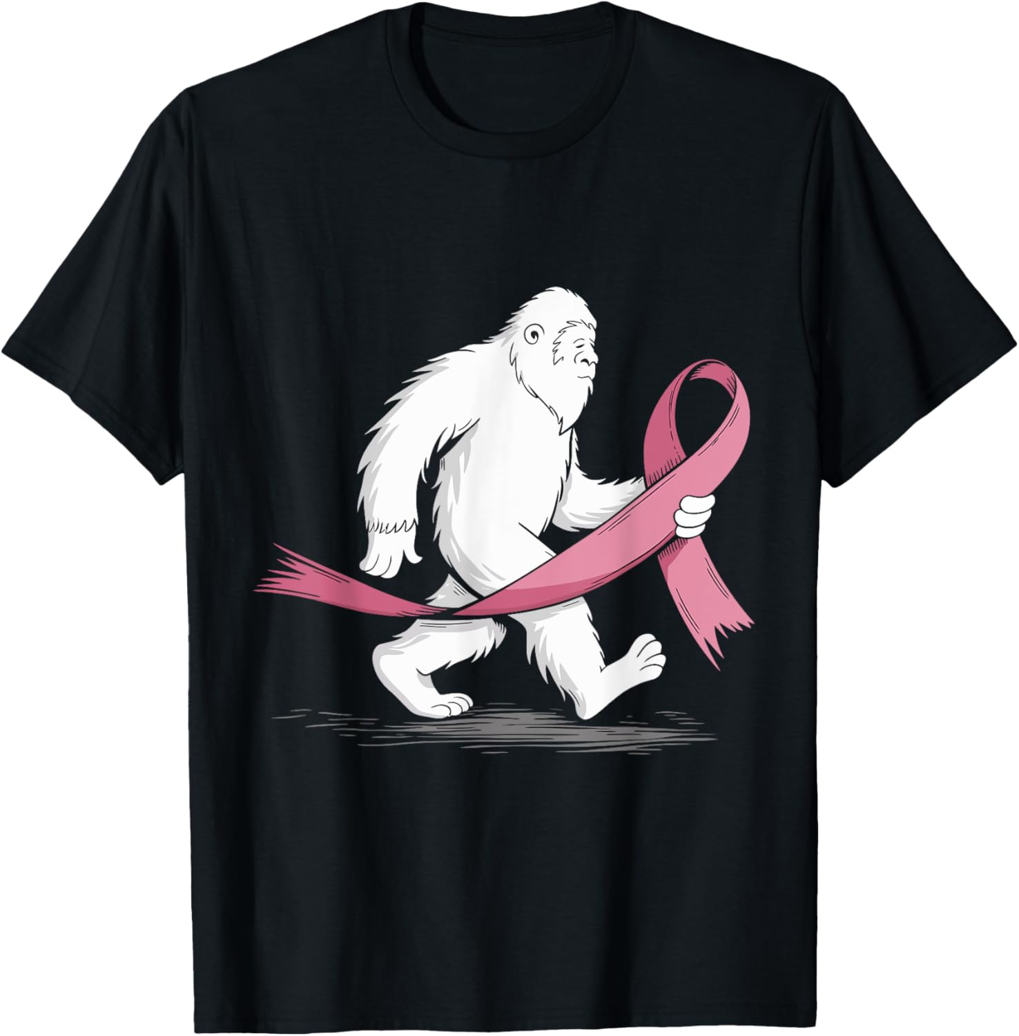 Breast Cancer Awareness Bigfoot Sasquatch
