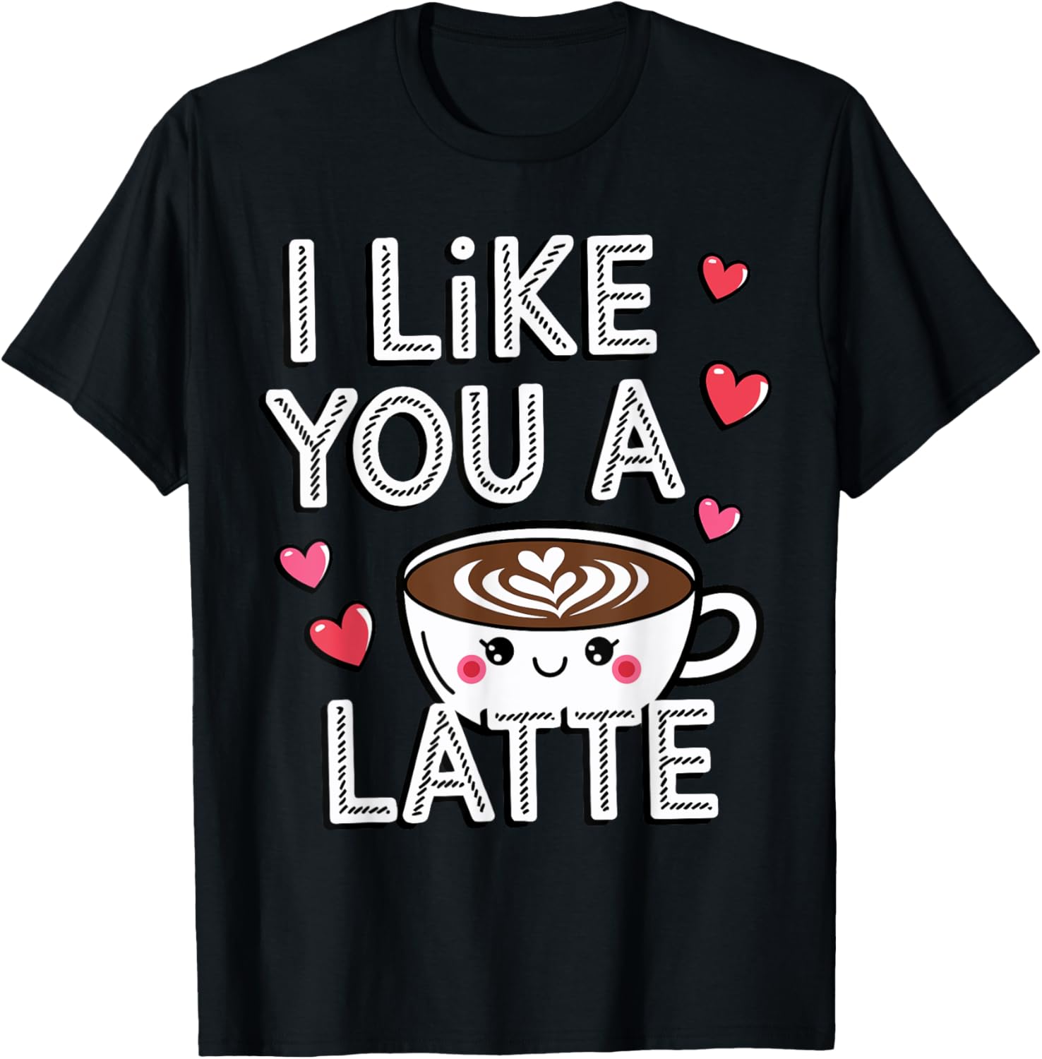 Valentine's Day I Like You a Latte