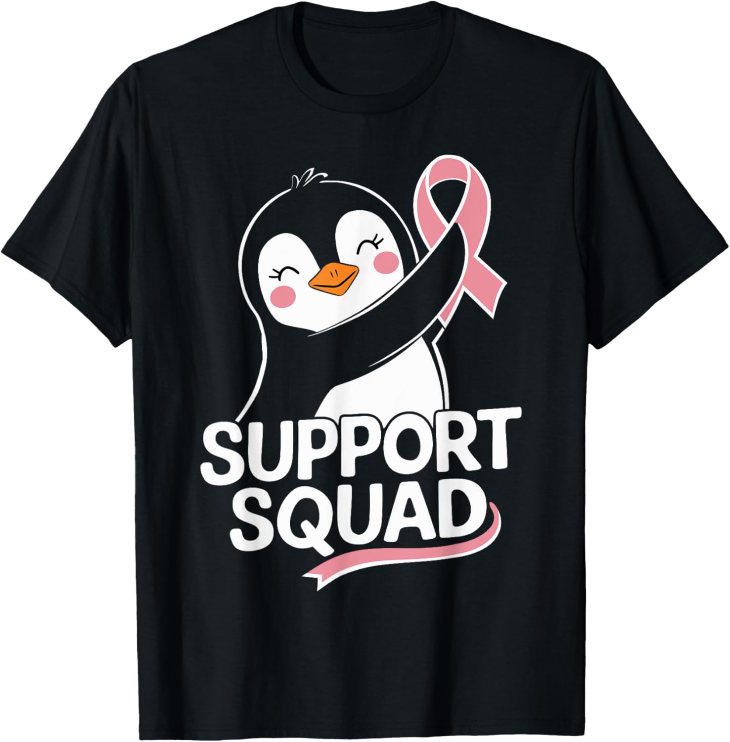 Breast Cancer Awareness Penguin
