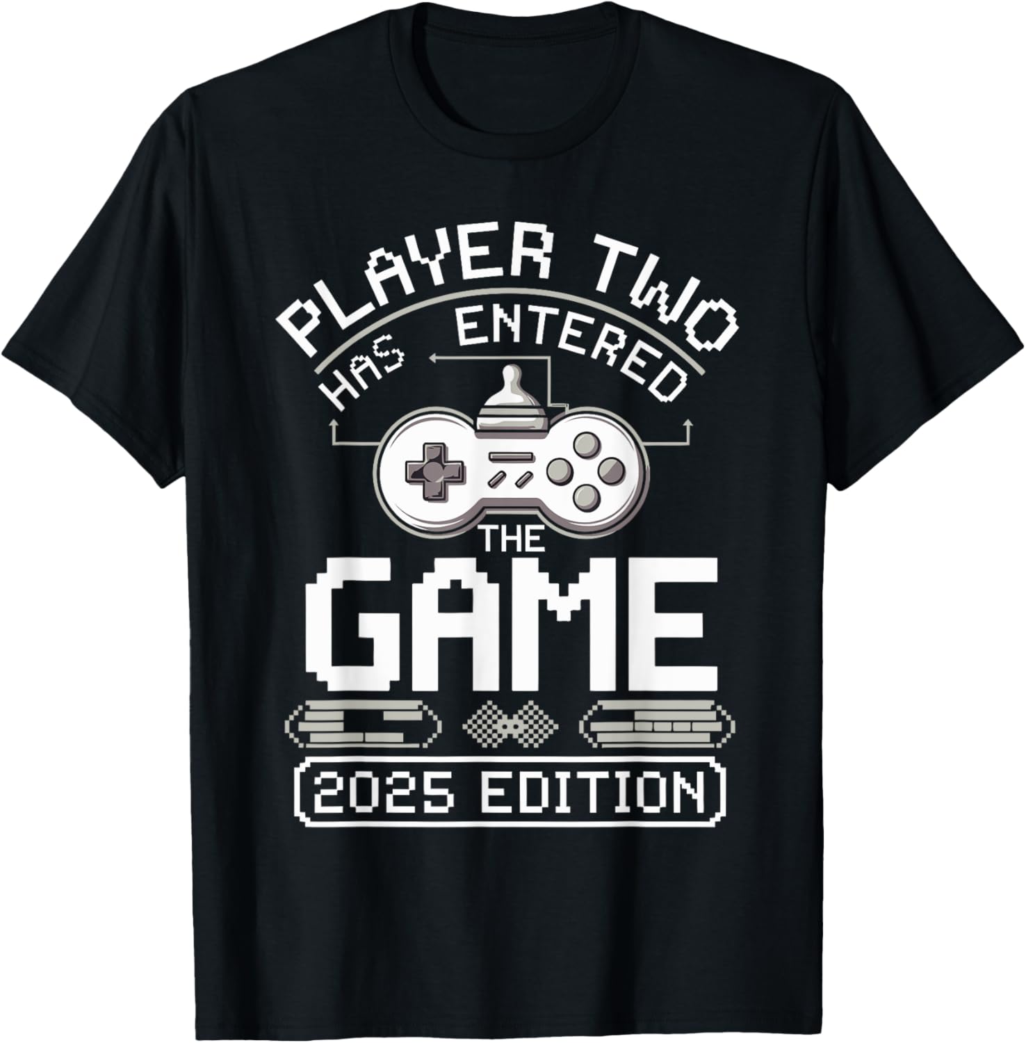Video Gamer Dad Fathers Day 2025 Player Two Entered The Game