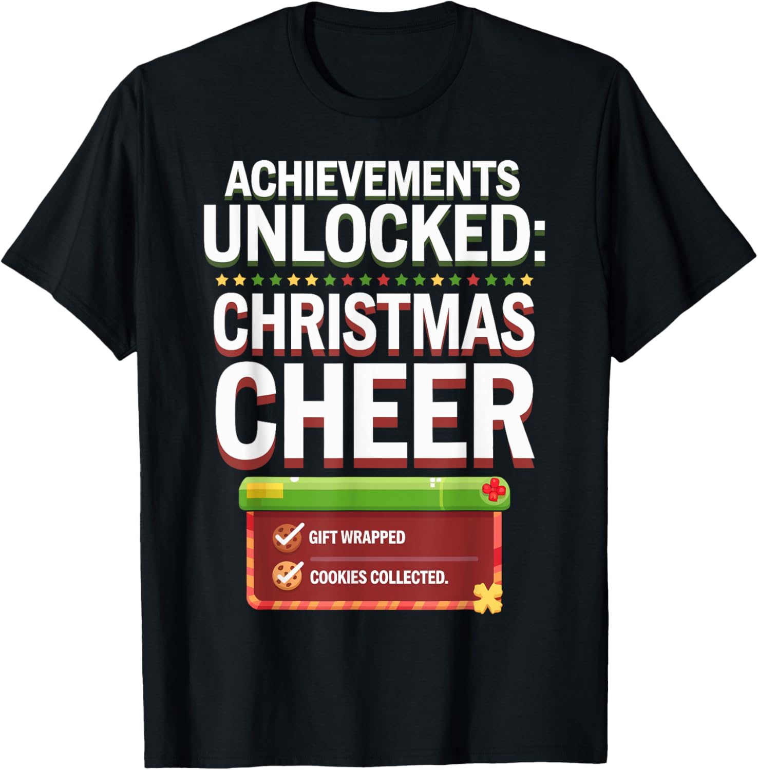 Gaming Christmas Achievement Unlocked Christmas Cheer