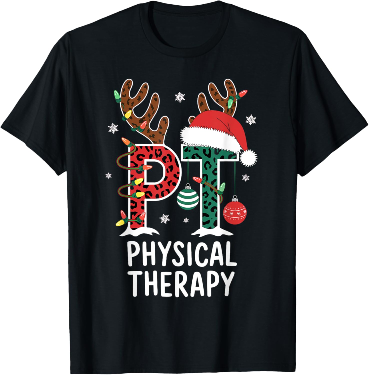 PT Physical Therapist Christmas