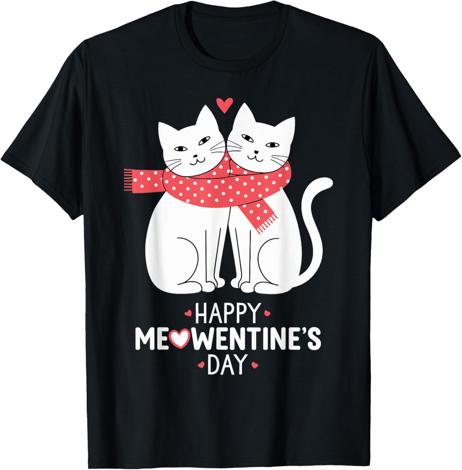 Valentine's Day Cats Happy Meowentines Day