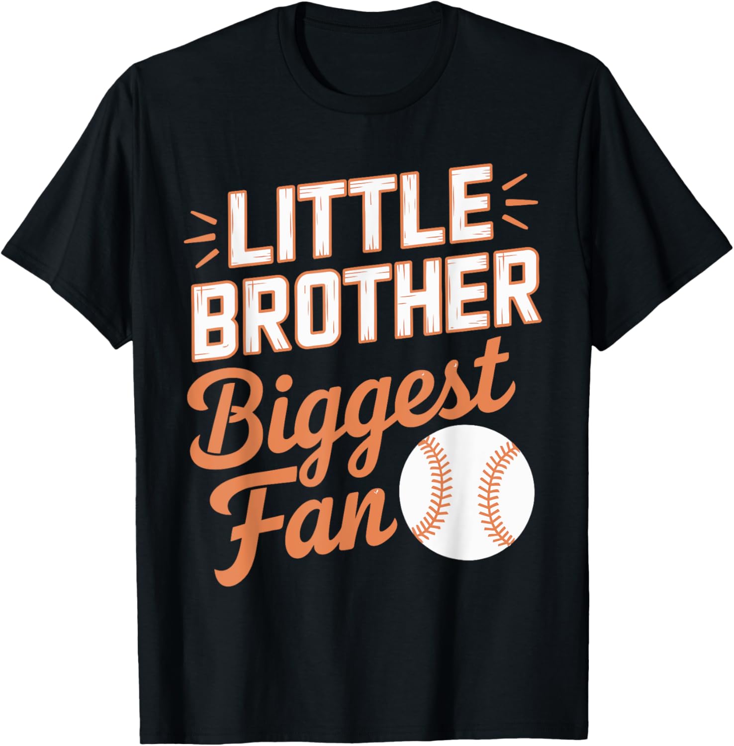 Little Brother Biggest Fan Baseball