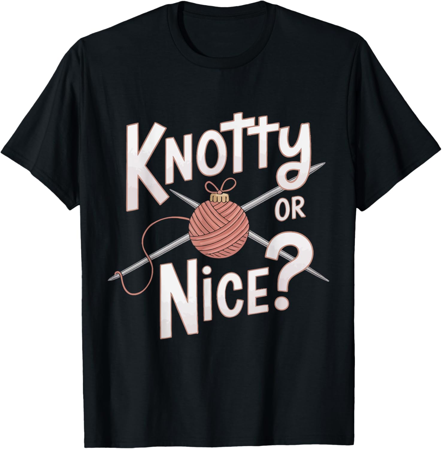 Christmas Knitting Knotty or Nice