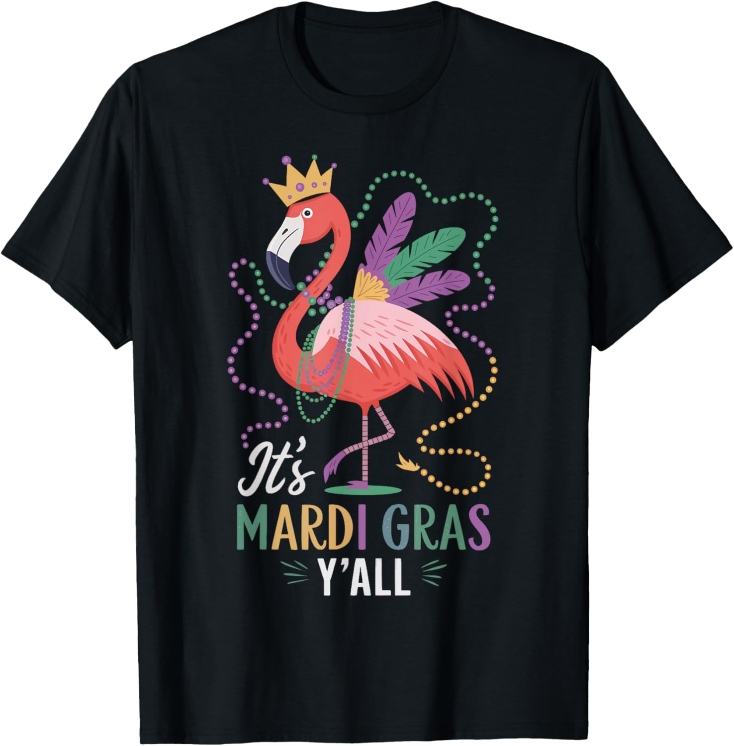 Mardi Gras Flamingo