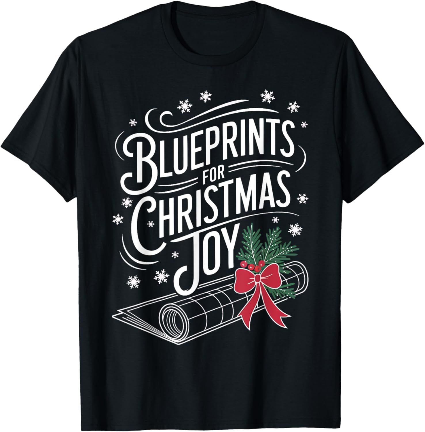 Civil Engineer Blueprints for Christmas Joy