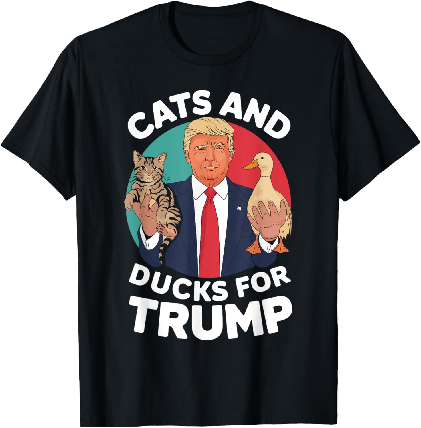 Cats And Ducks For Trump