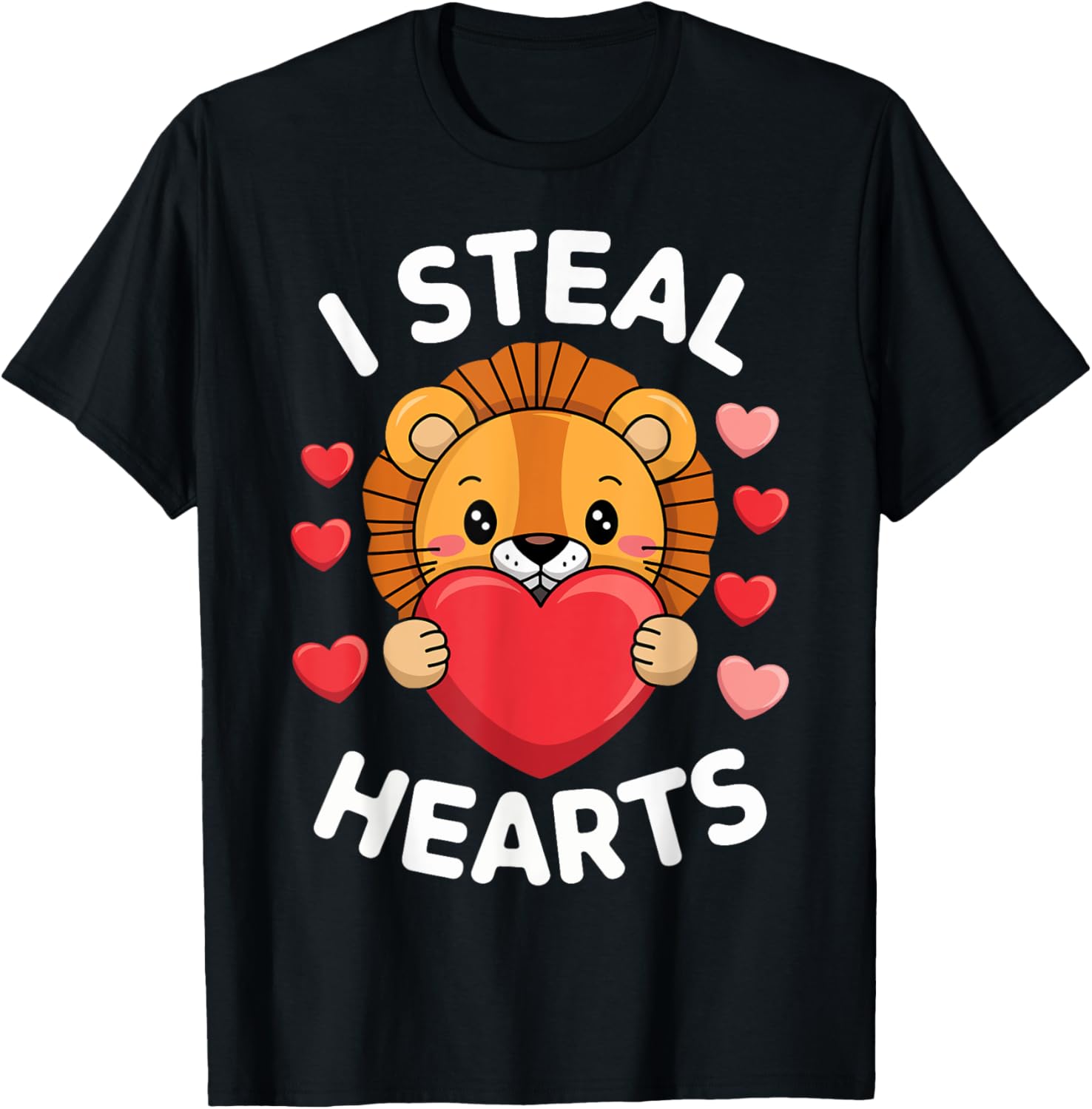 Valentine's Day Lion I Steal Hearts