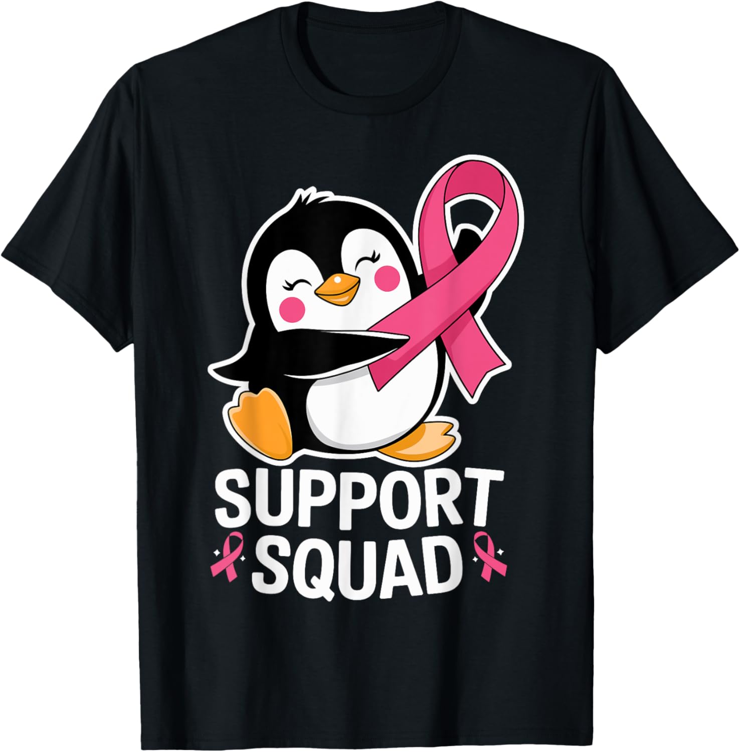 Breast Cancer Awareness Penguin