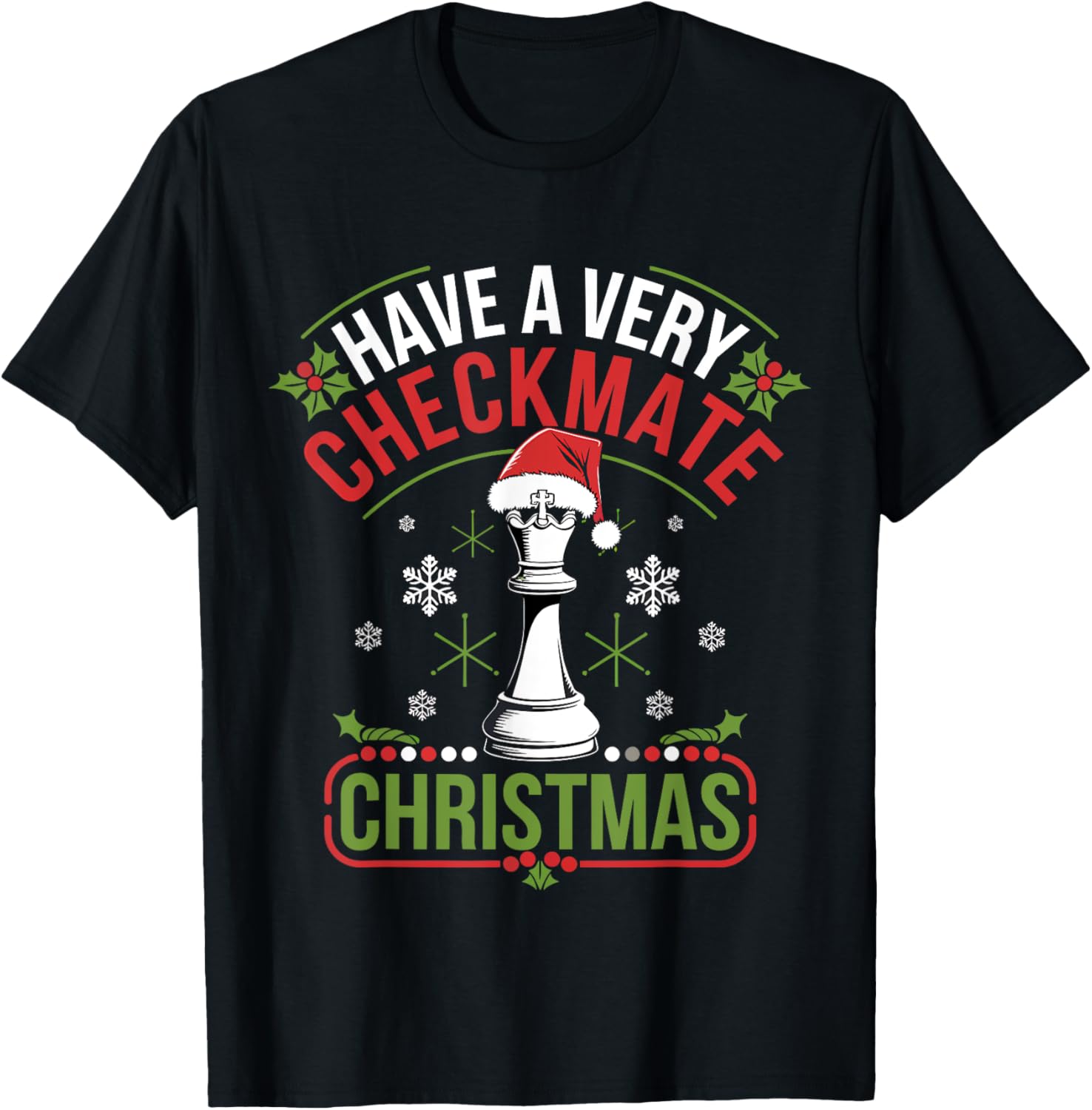 Have a Very Checkmate Christmas Chess