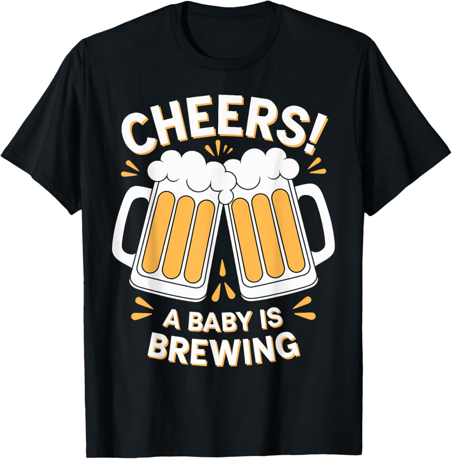 Cheers a Baby Is Brewing Funny Beer