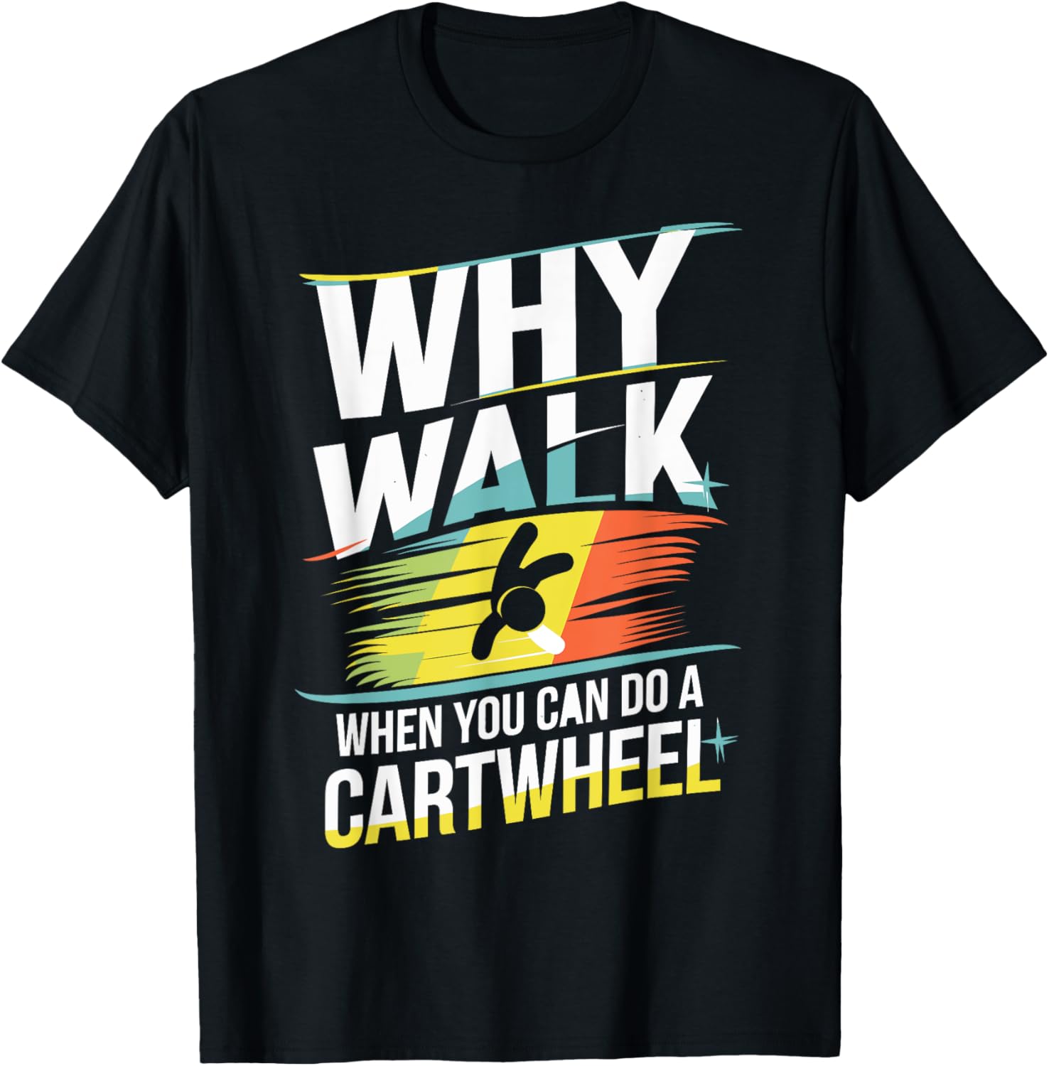 Why Walk When You Can Do a Cartwheel Funny Gymnastics