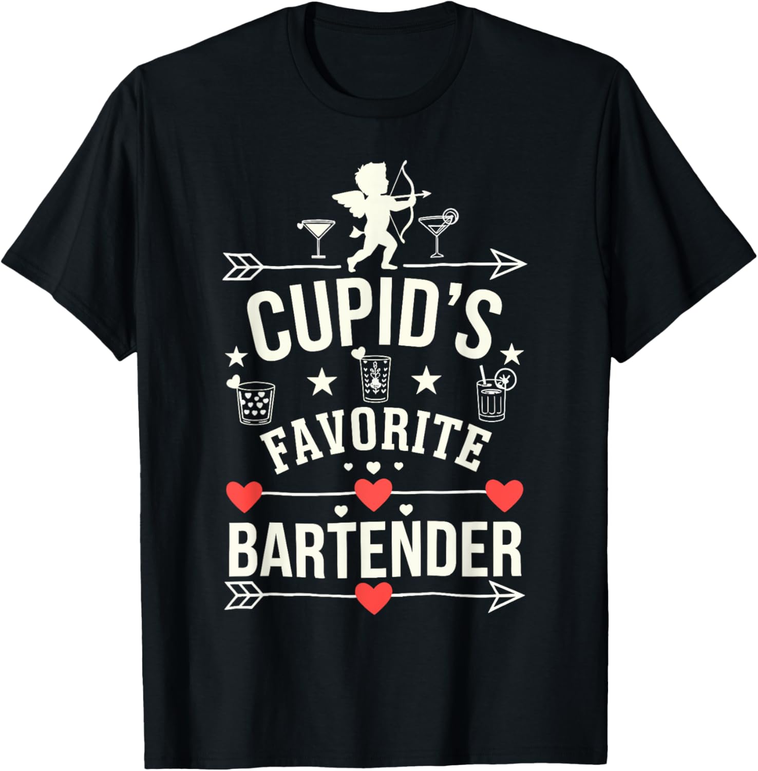 Cupid's Favorite Bartender Valentine's Day