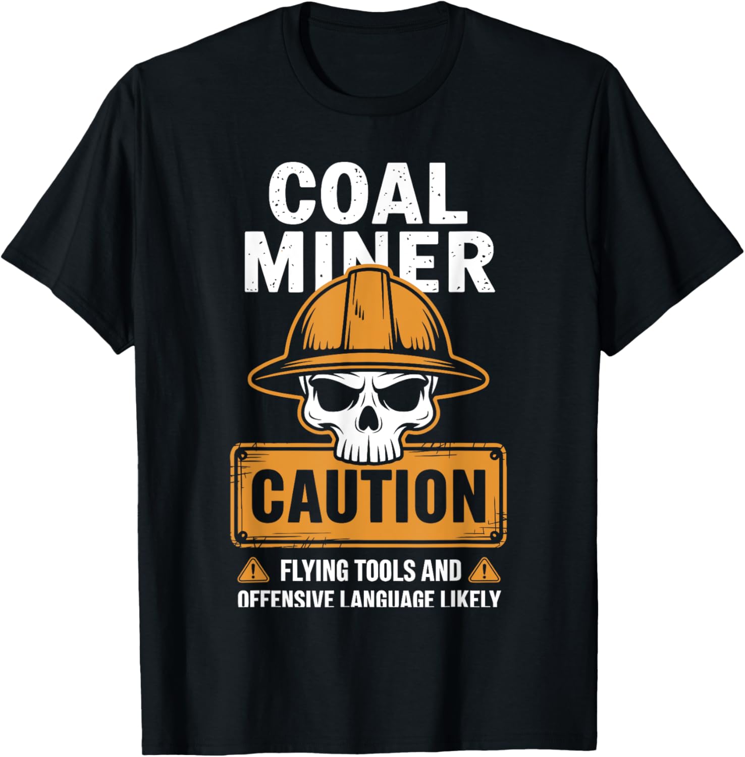 Caution Coal Miner