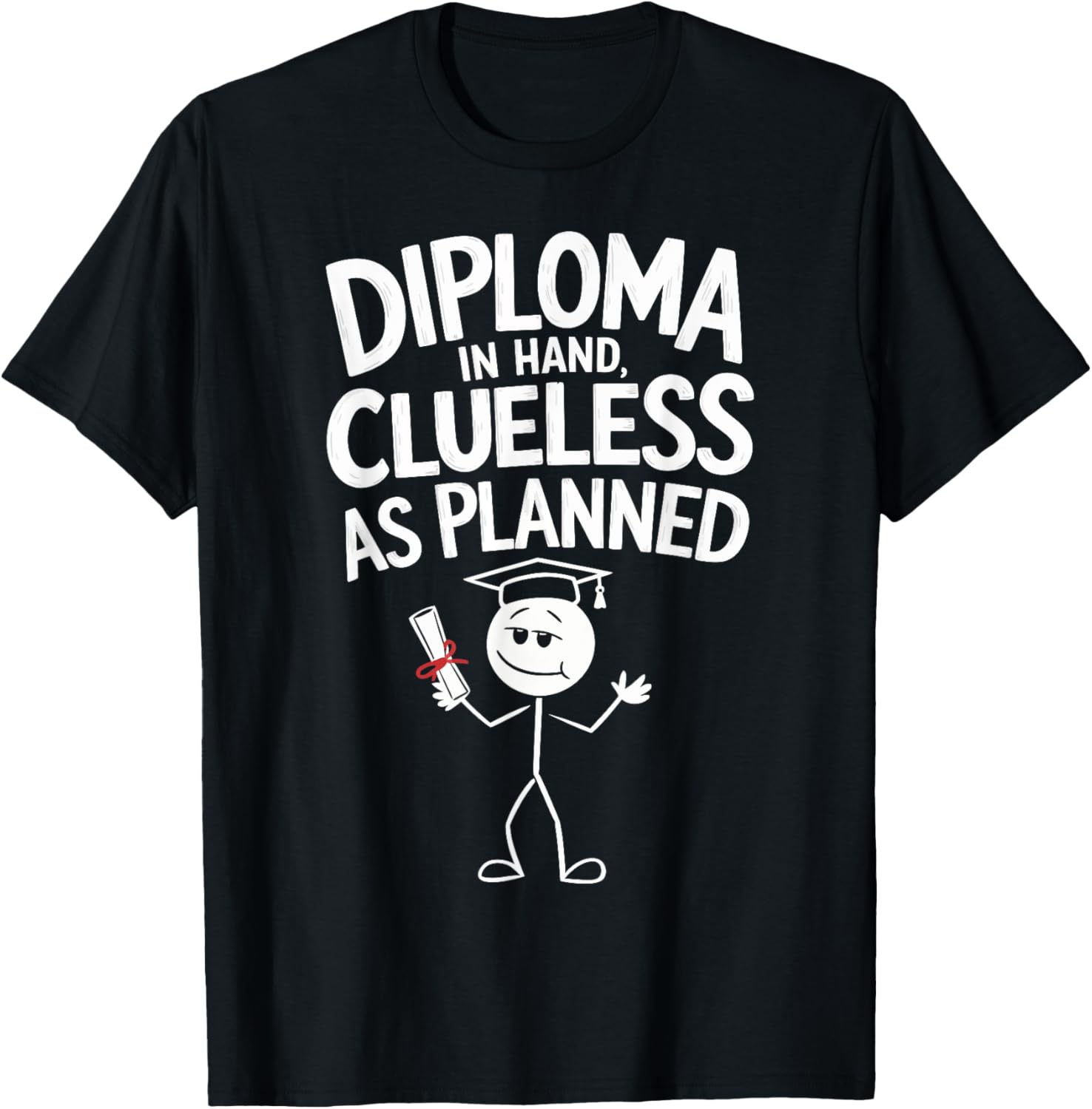 Diploma In Hand Clueless as Planned Funny Graduation