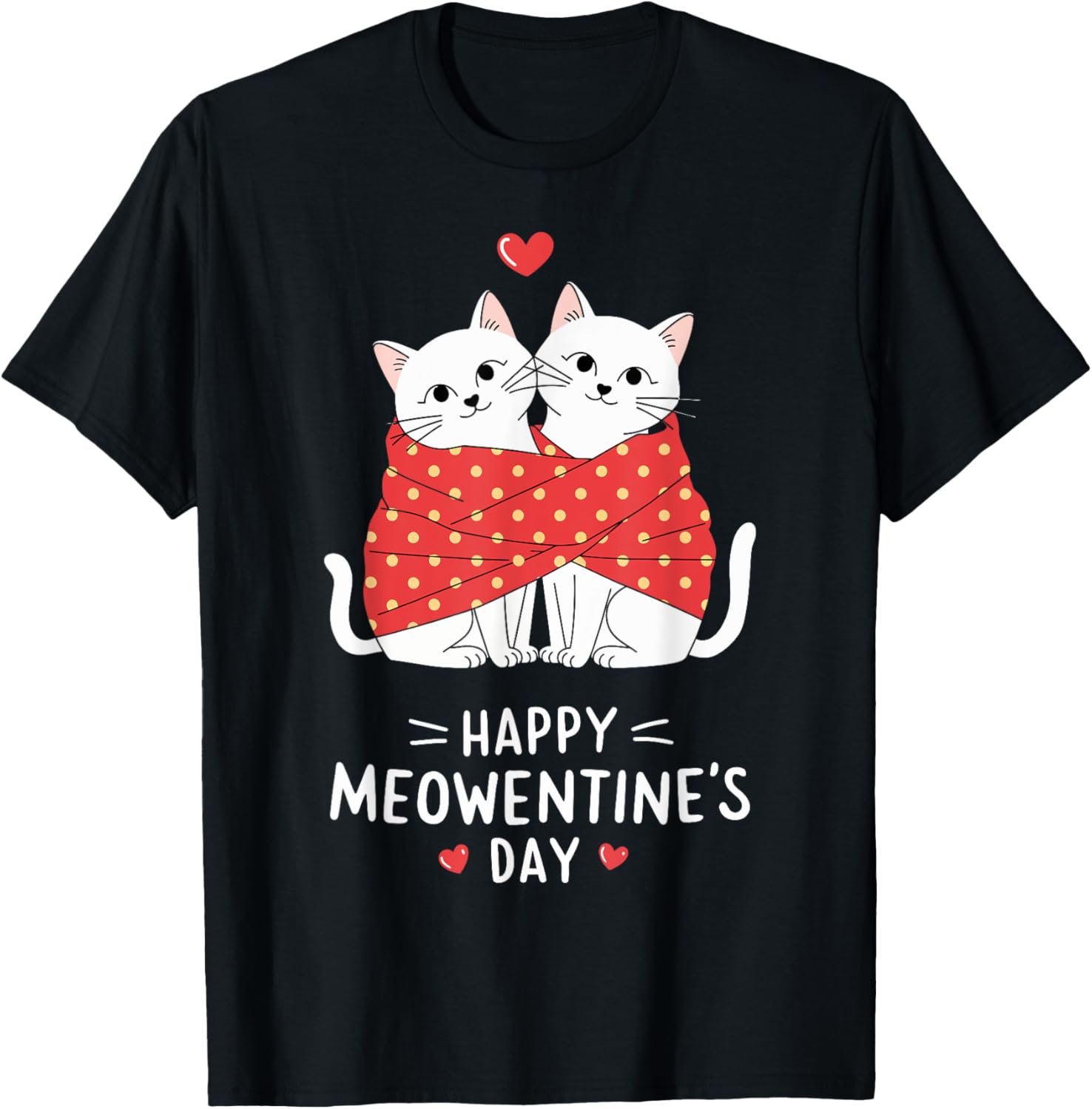 Valentine's Day Cats Happy Meowentine's Day