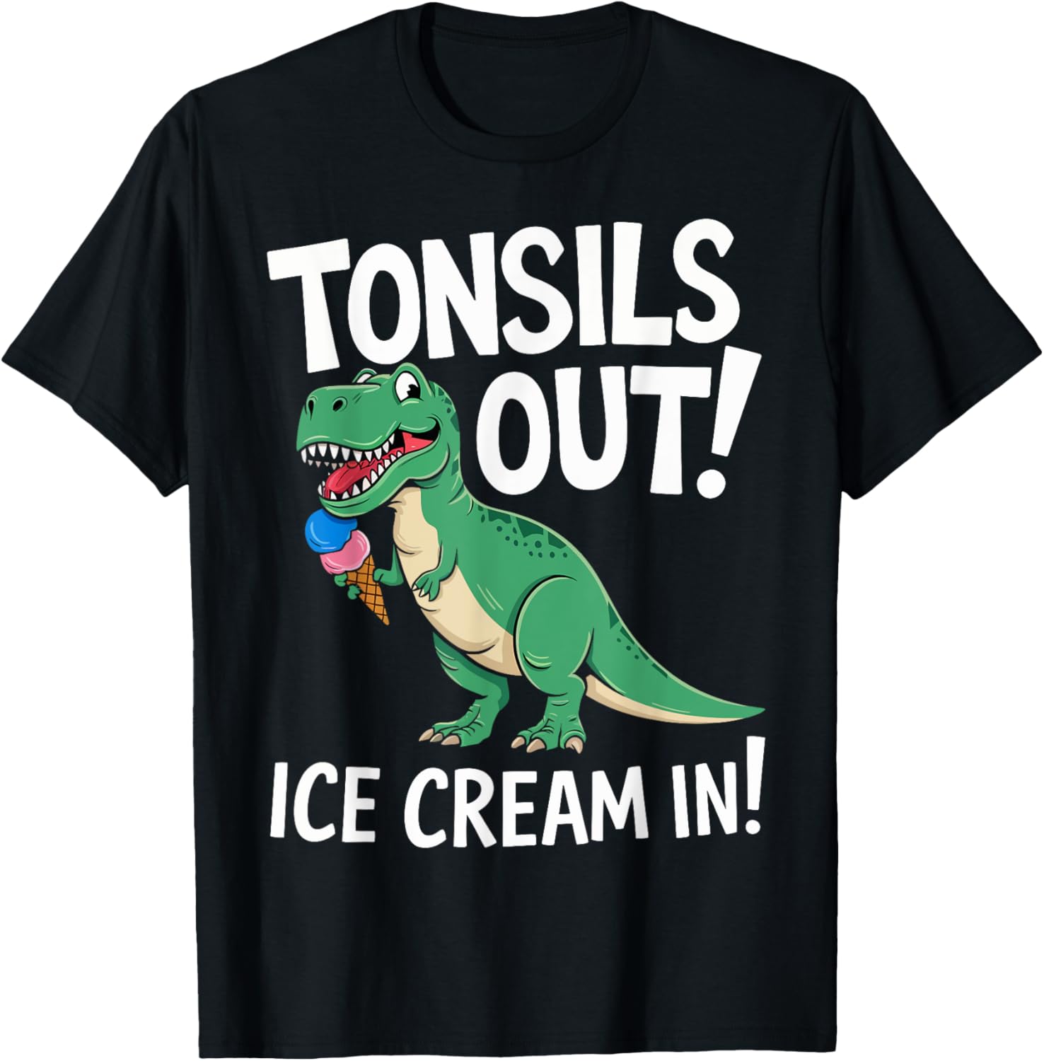 Tonsils Out Ice Cream In