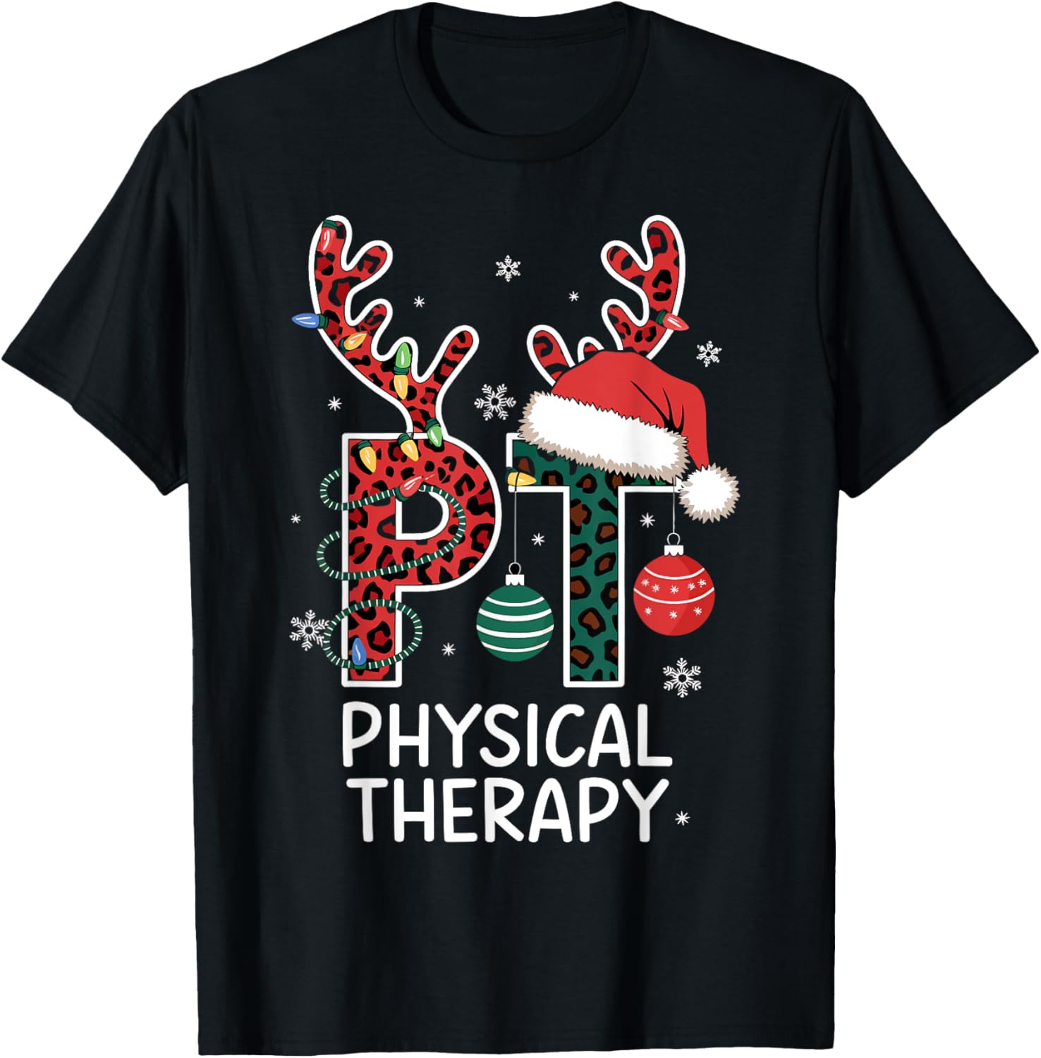 PT Physical Therapist Christmas