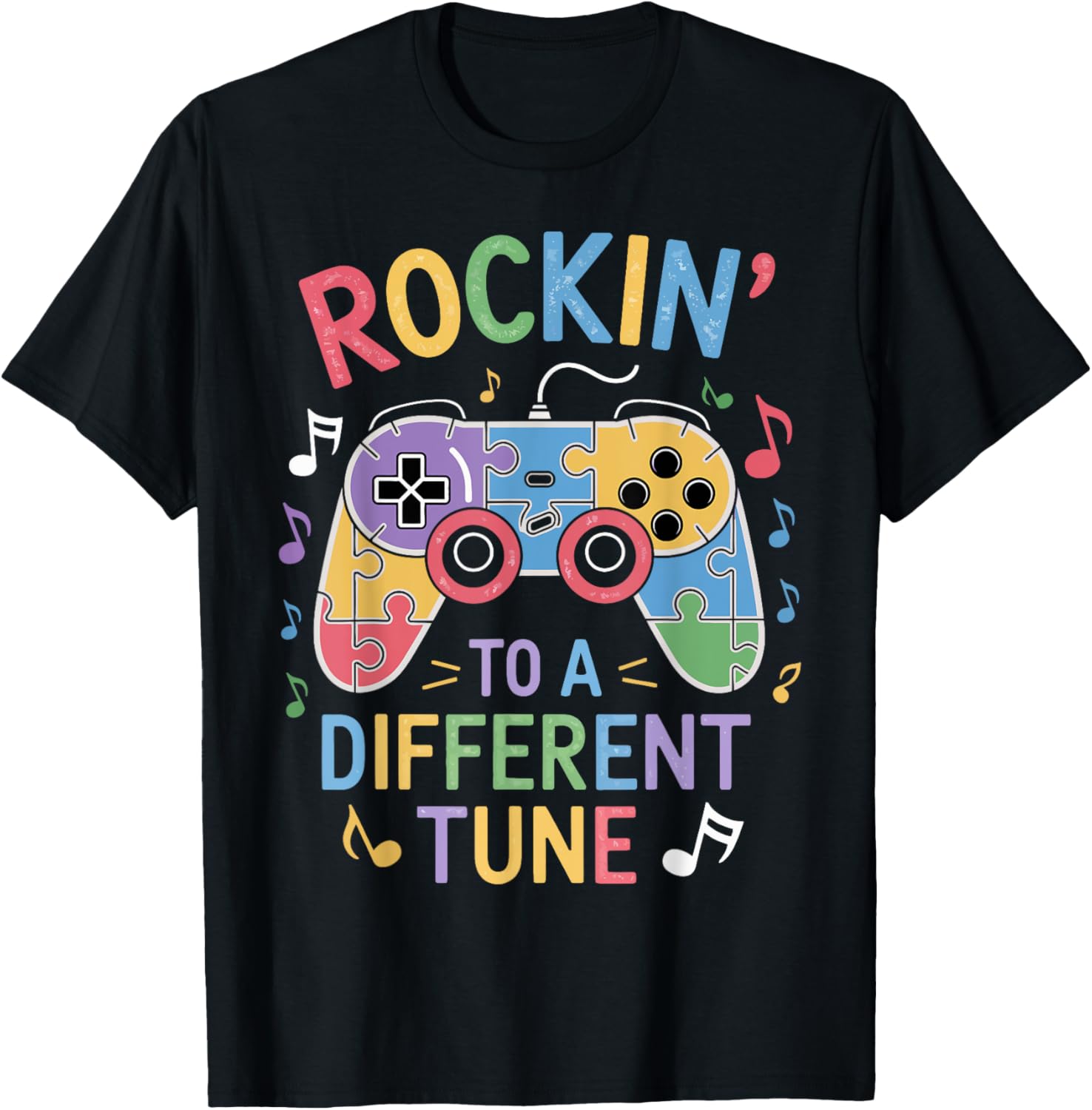Autism Awareness Rockin To a Different Tune