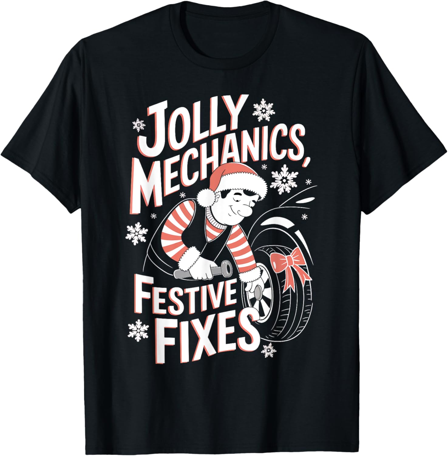 Car Mechanic Chrismas Jolly Mechanics Festive Fixes