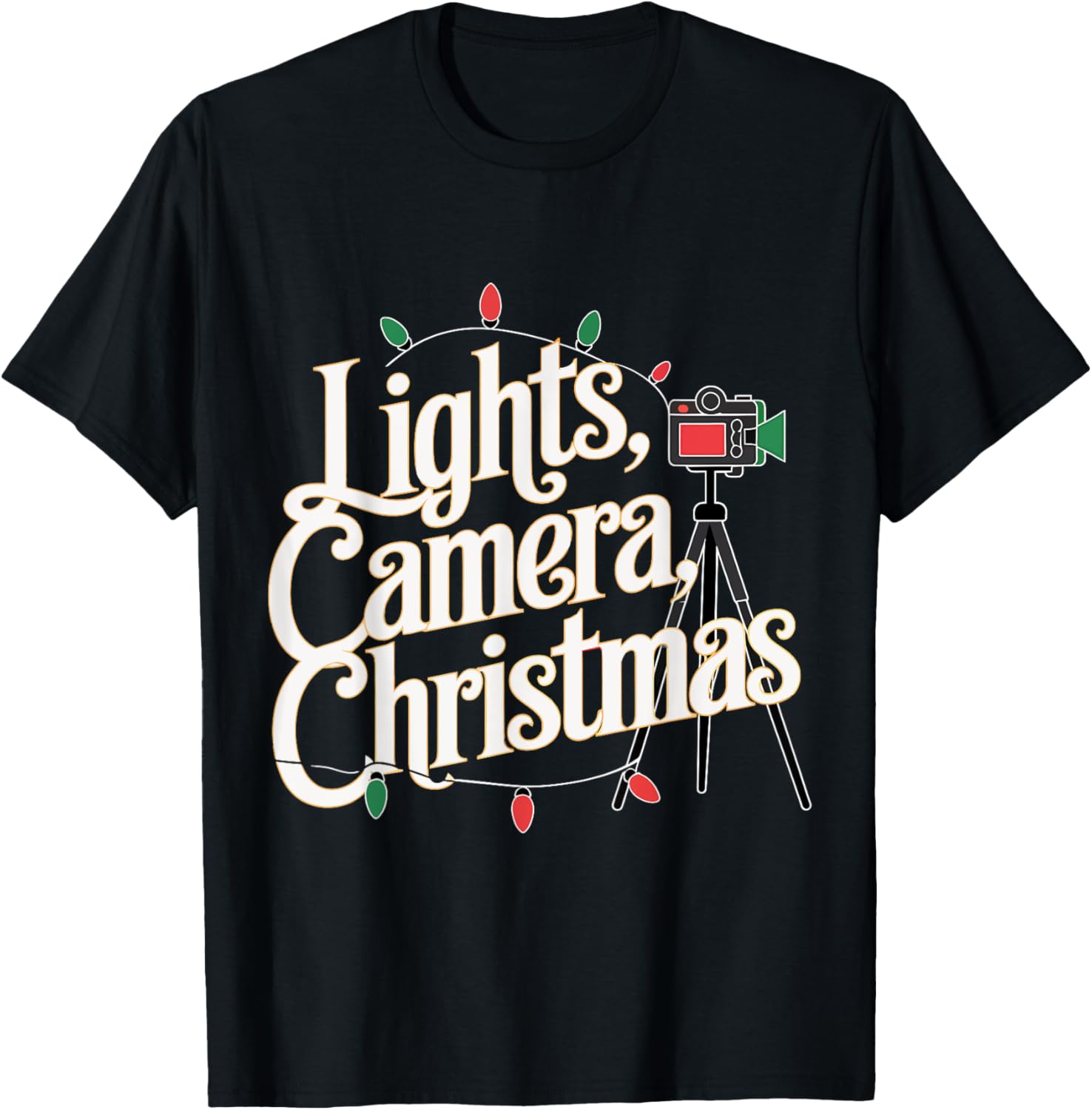 Film Director Lights Camera Christmas