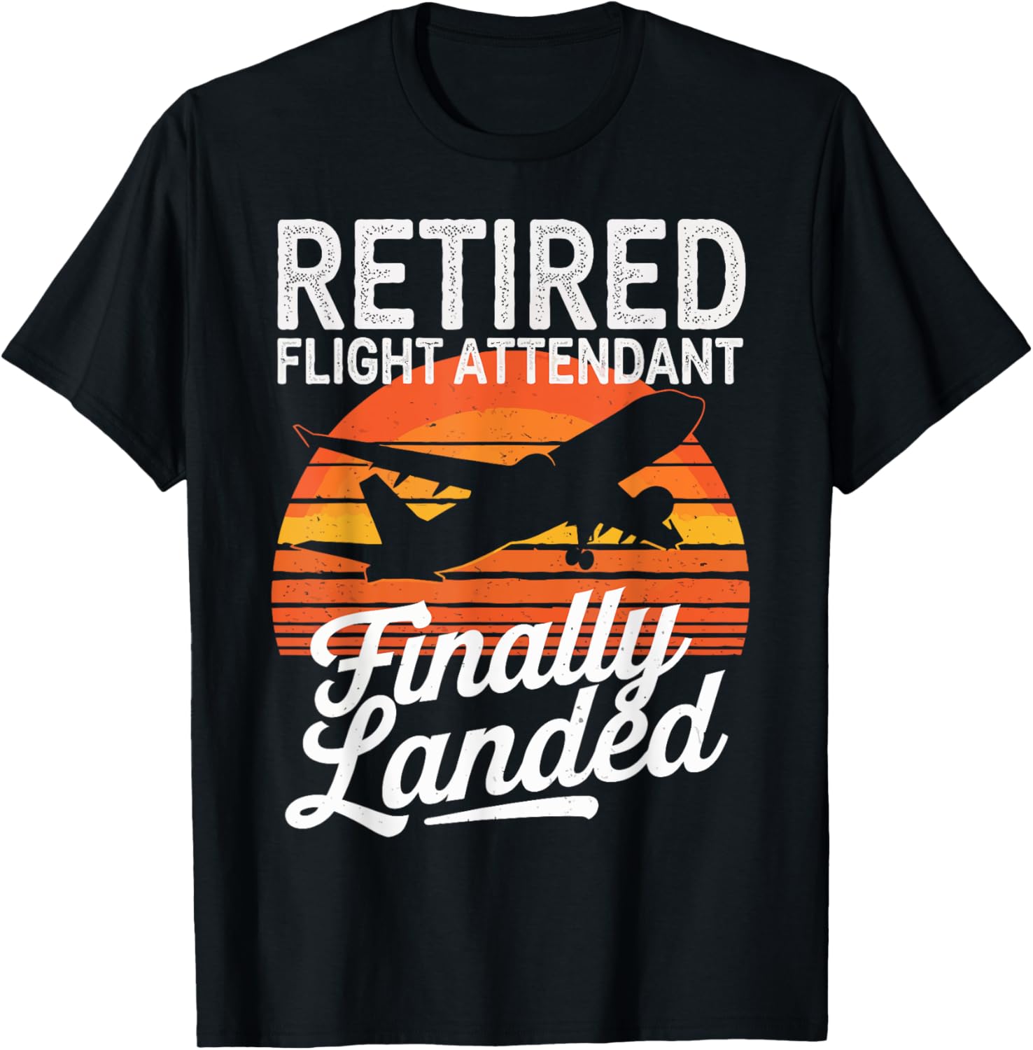 Retired Flight Attendant Finally Landed