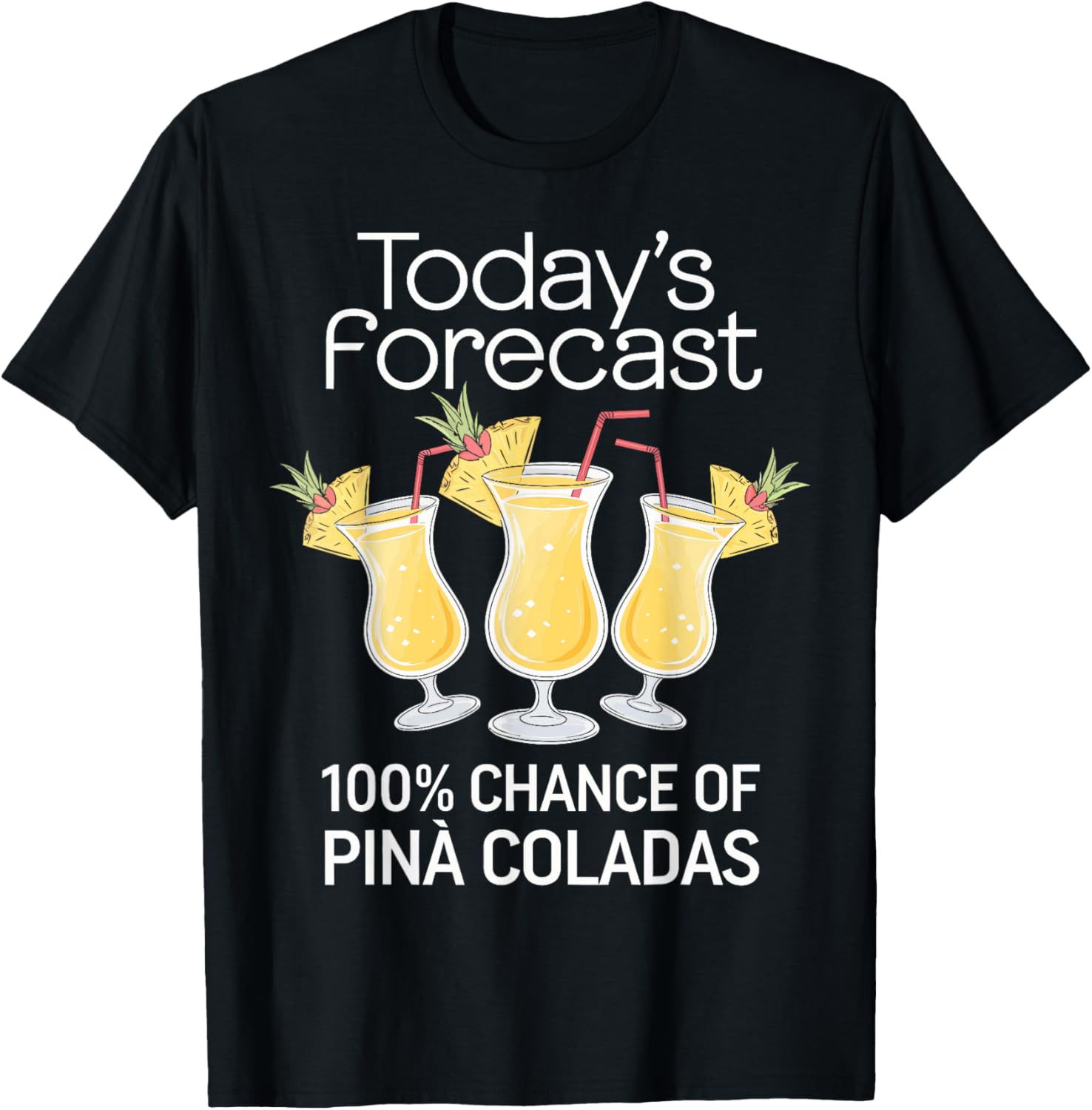 Today's Forecast 100% Chance of Pina Coladas