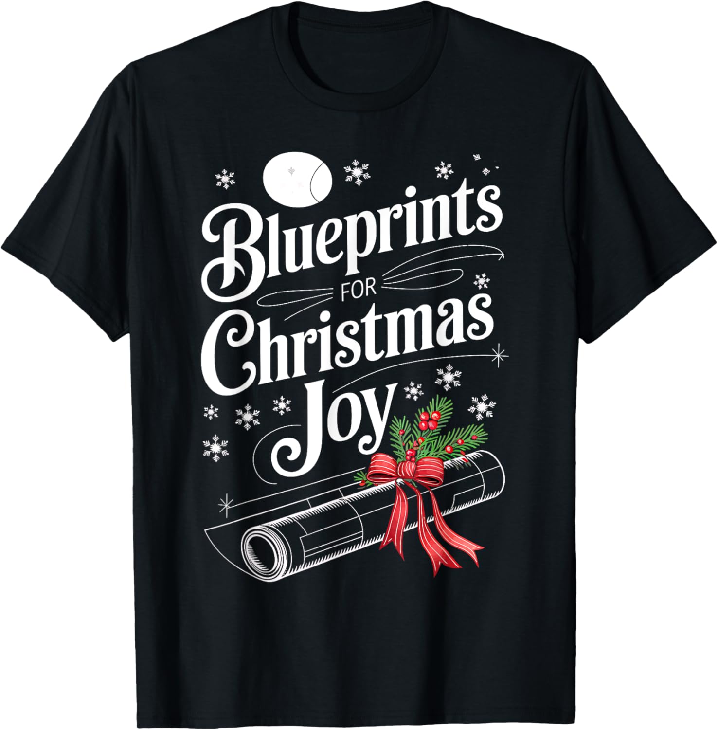 Civil Engineer Blueprints for Christmas Joy