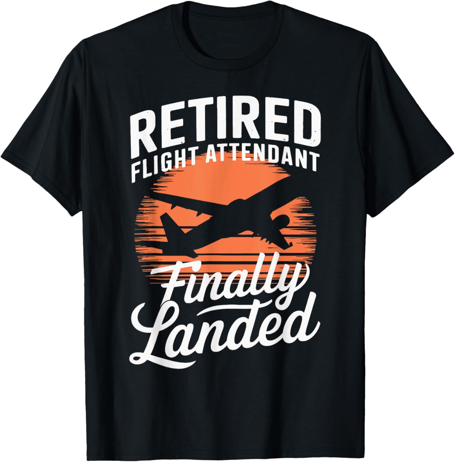 Retired Flight Attendant Finally Landed