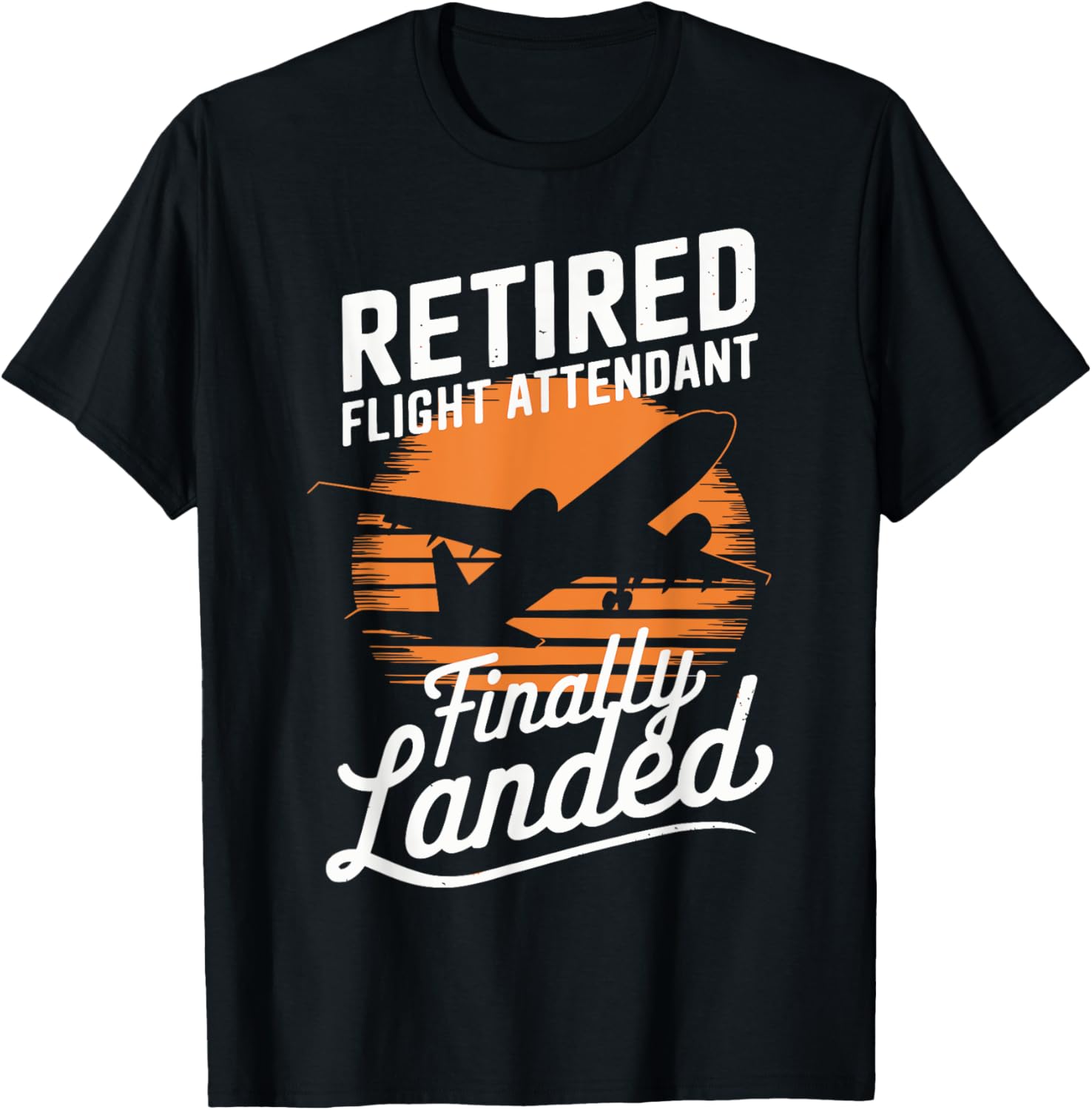 Retired Flight Attendant Finally Landed