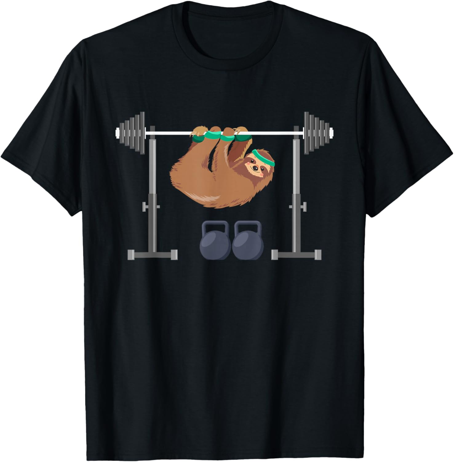 Gym Sloth Funny Workout Design