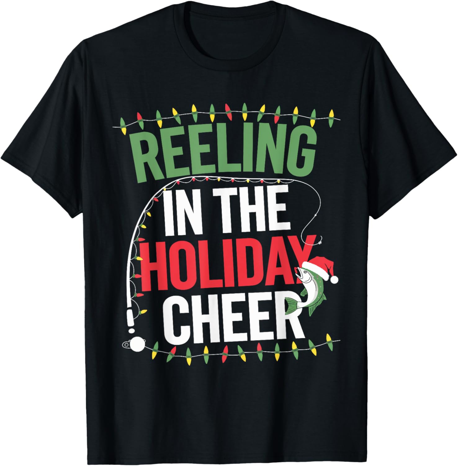Fishing Reeling Into The Holiday Cheer Christmas
