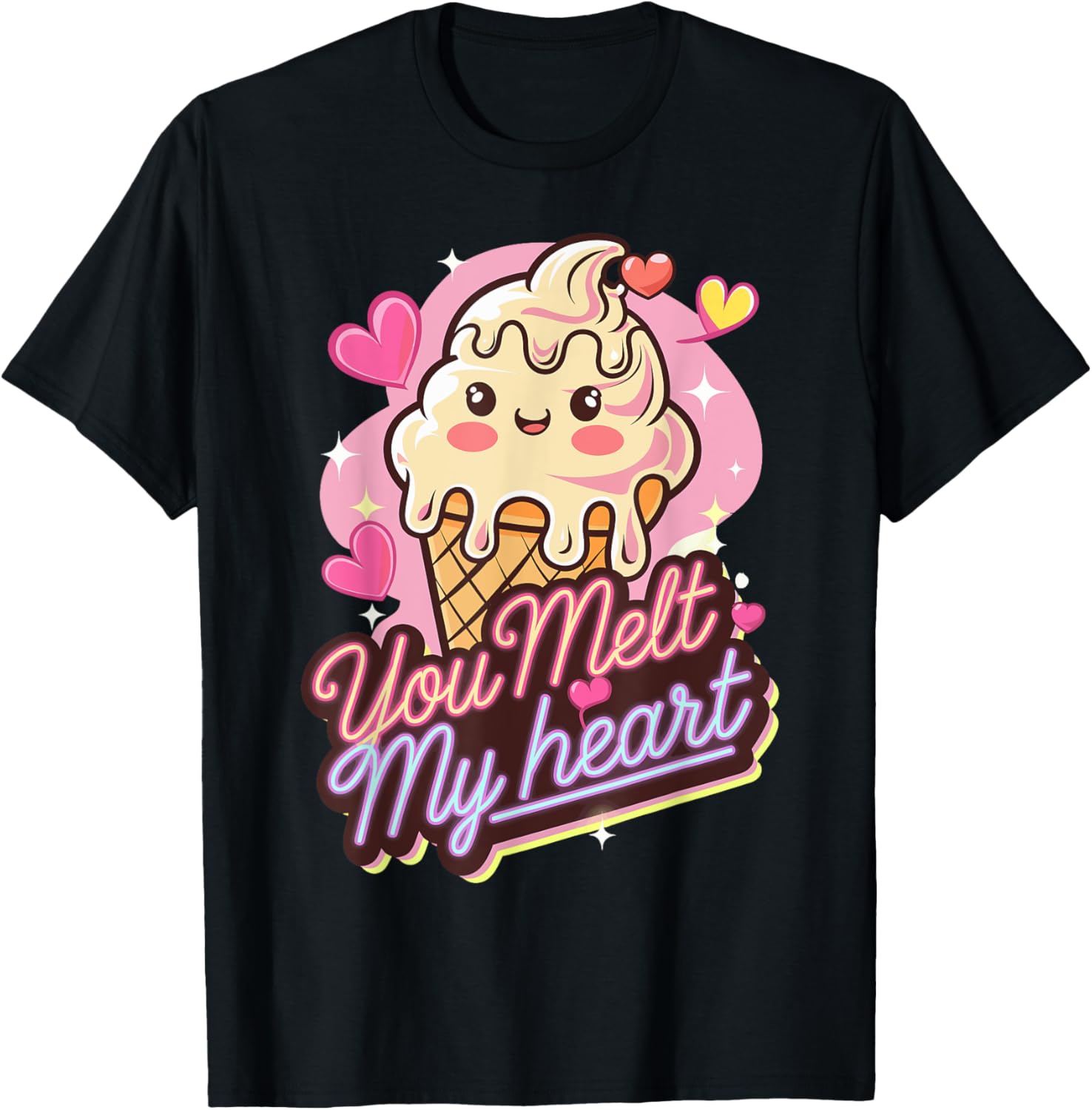 You Melt My Heart Ice Cream Valentine's Day