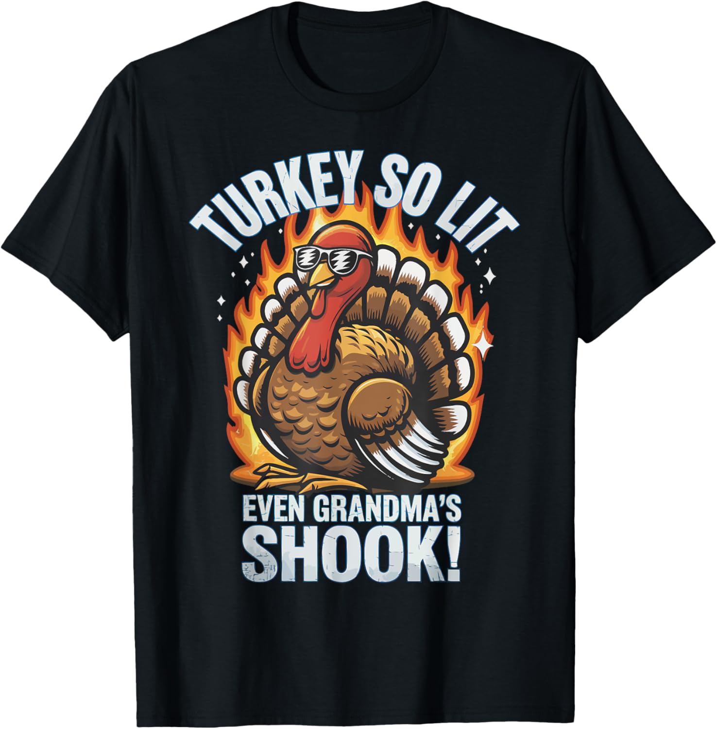 Thanksgiving Turkey So Lit Even Grandma's Shook