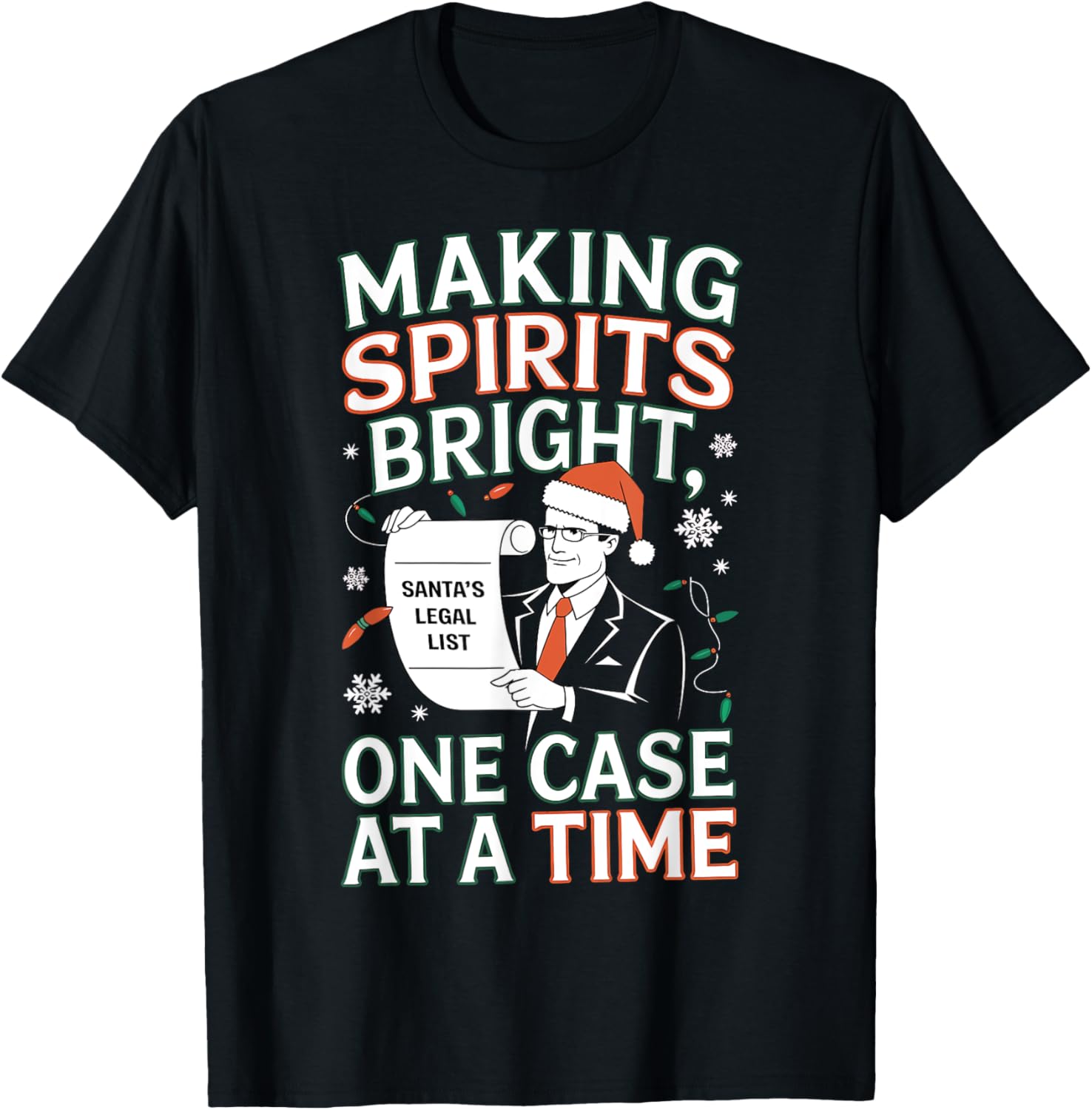 Lawyer Christmas Making Spirits Bright One Case At a Time