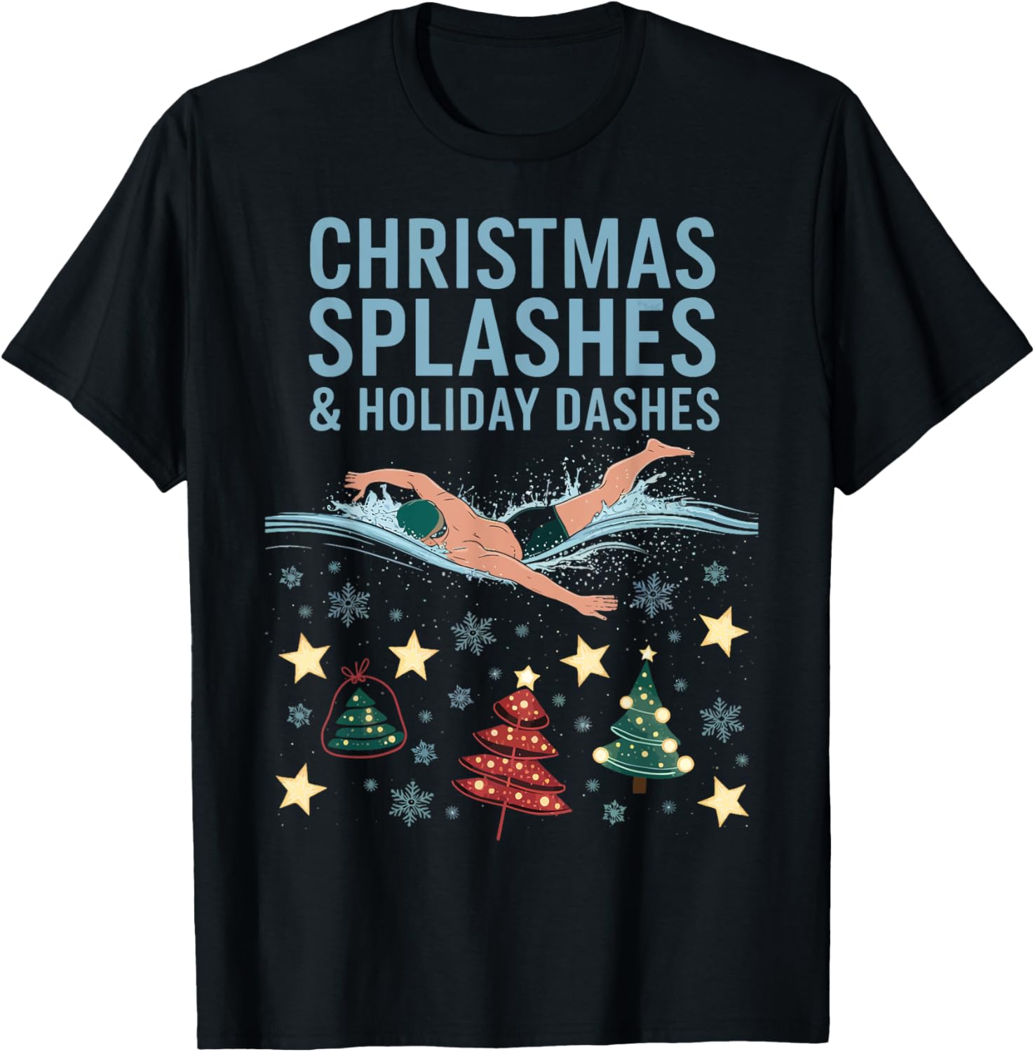 Swimmer Christmas Splashes & Holiday Dashes