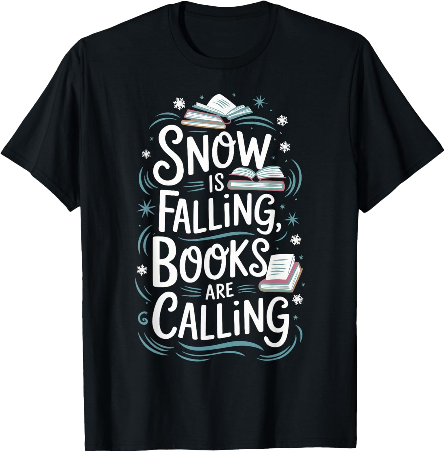 Snow Is Falling Books Are Calling