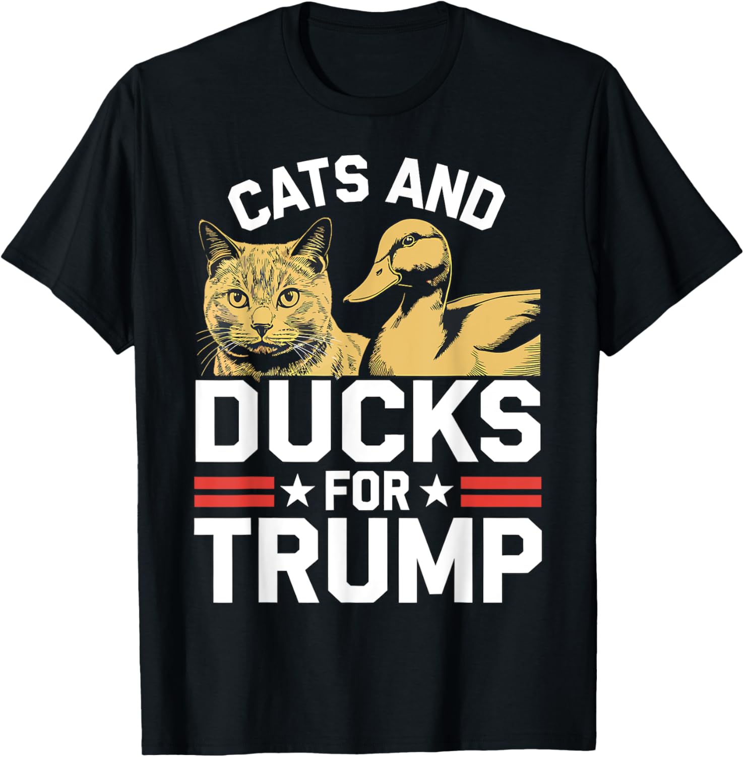 Cats And Ducks For Trump