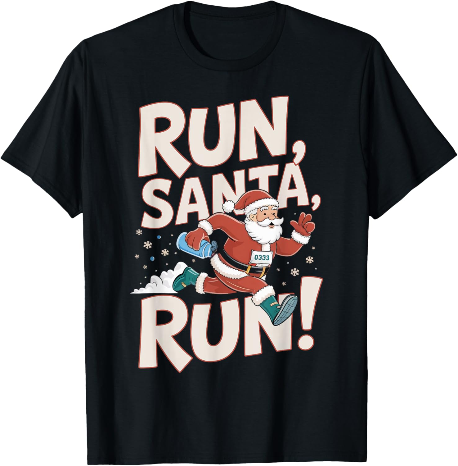 Run Santa Run Christmas Running