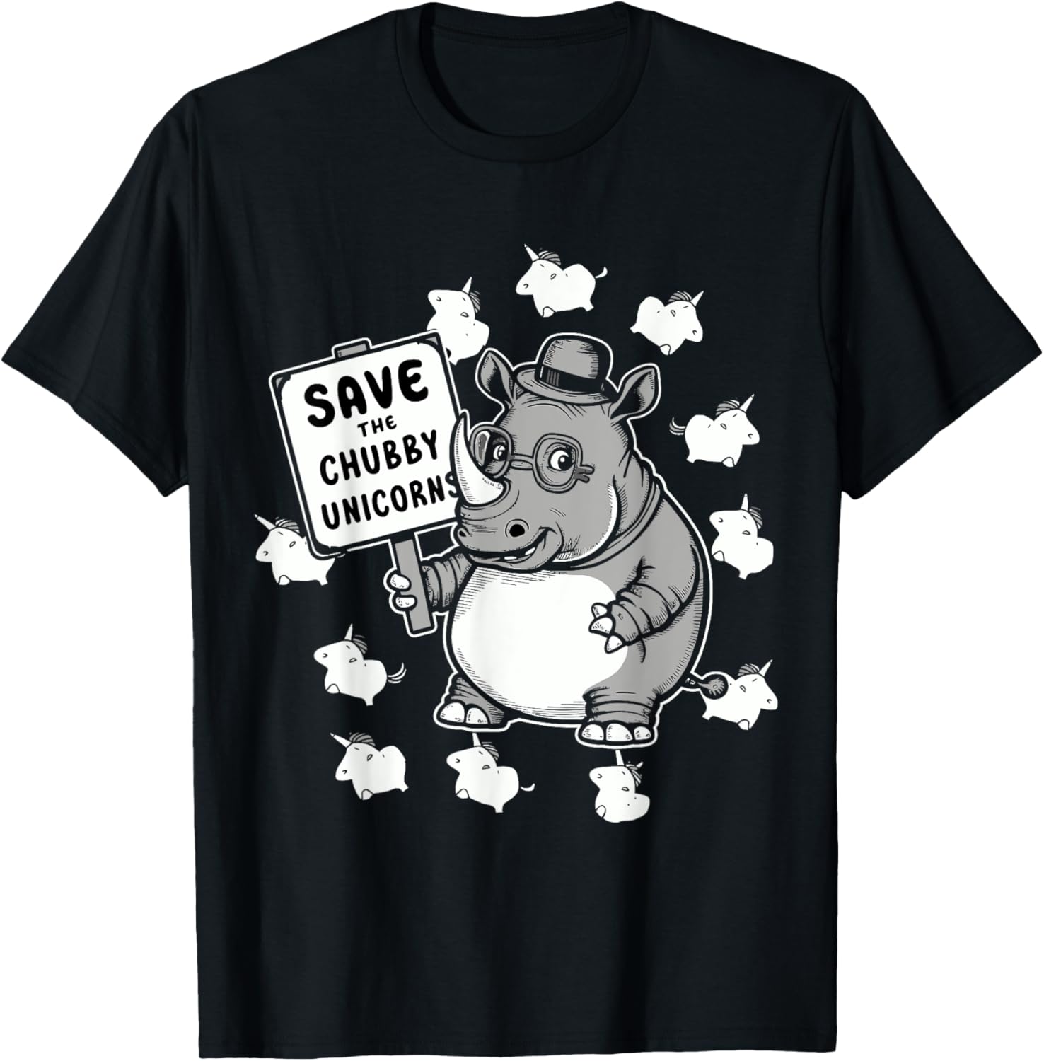 Save The Chubby Unicorn Funny Sarcastic