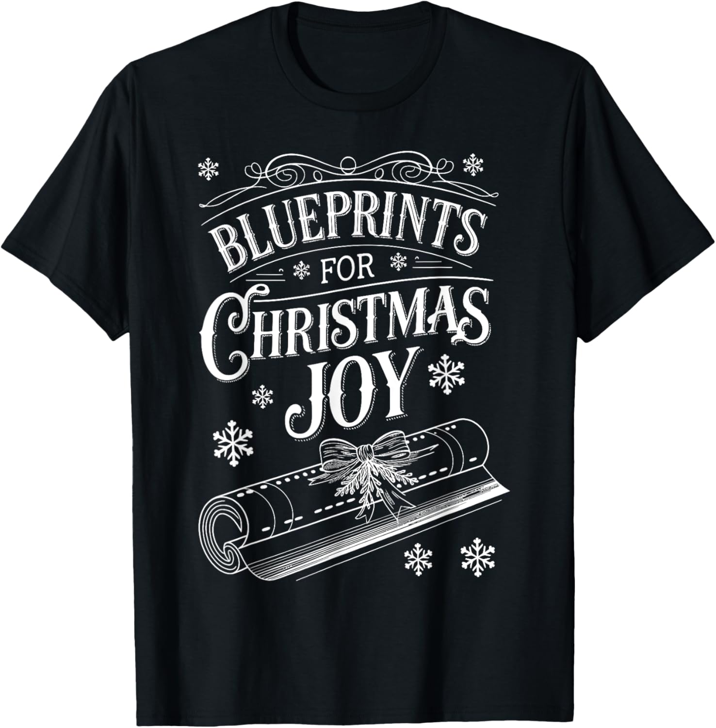 Civil Engineer Blueprints For Christmas Joy