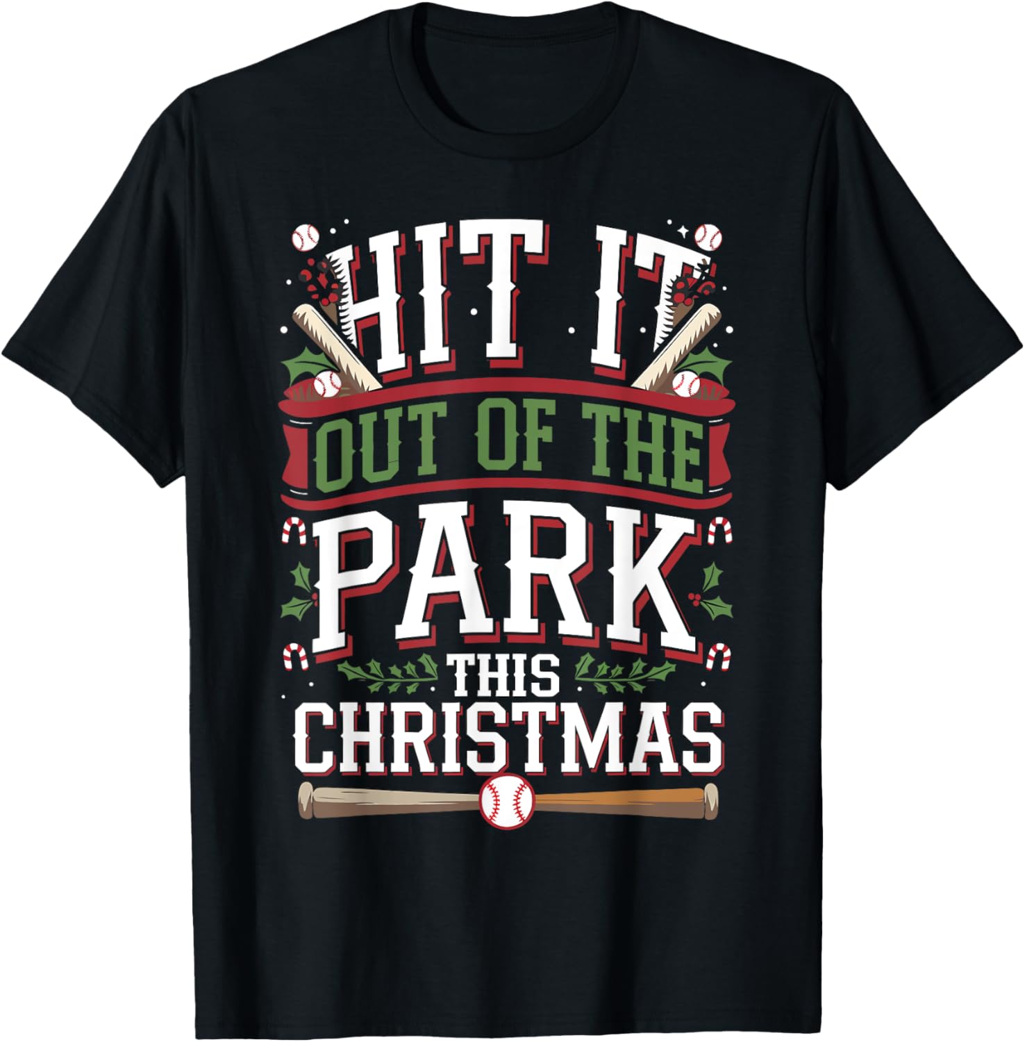 Hit It Out Of The Park This Christmas Baseball